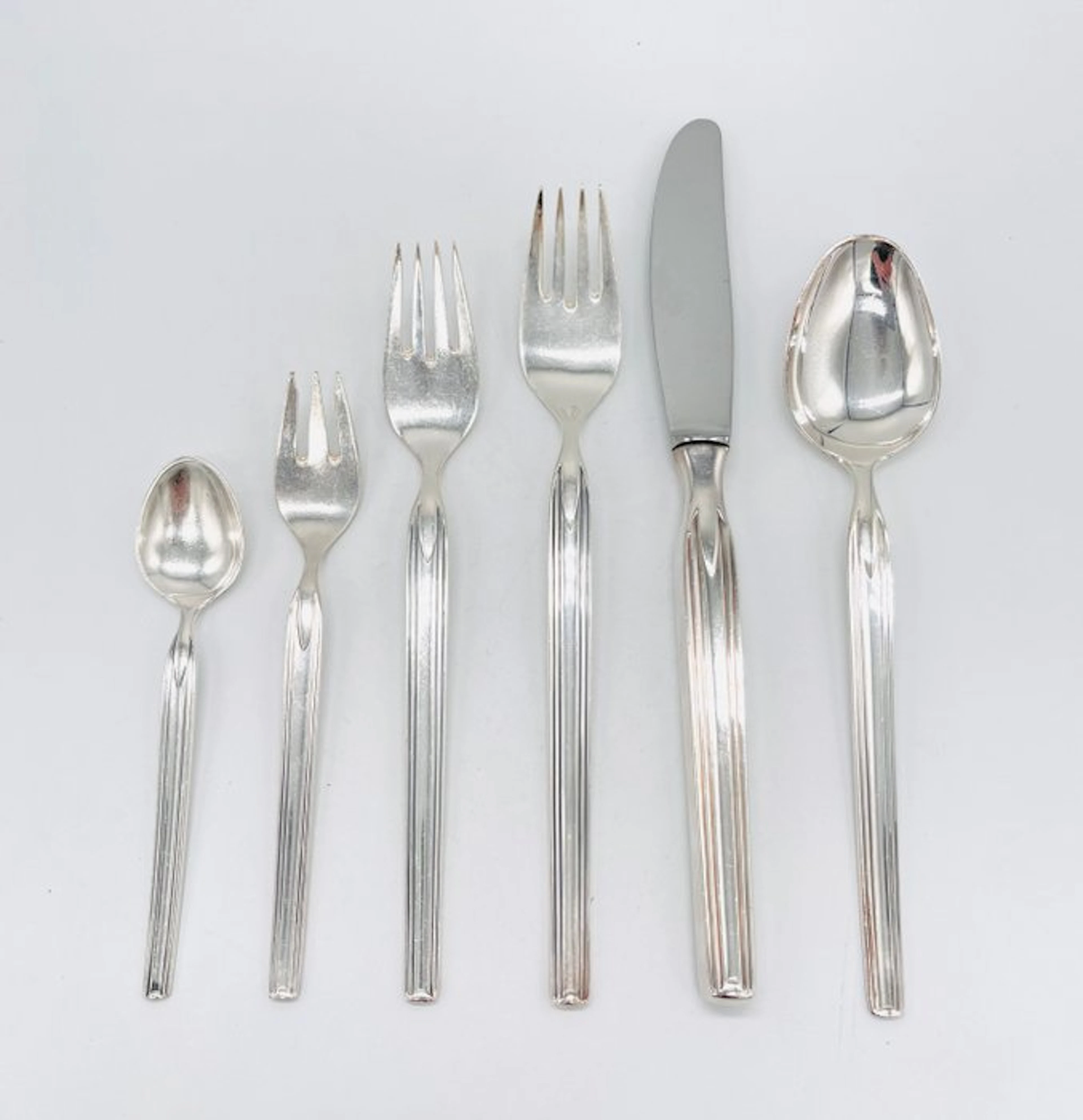 O.V Mogensen - Cutlery set (31) - Silverplated