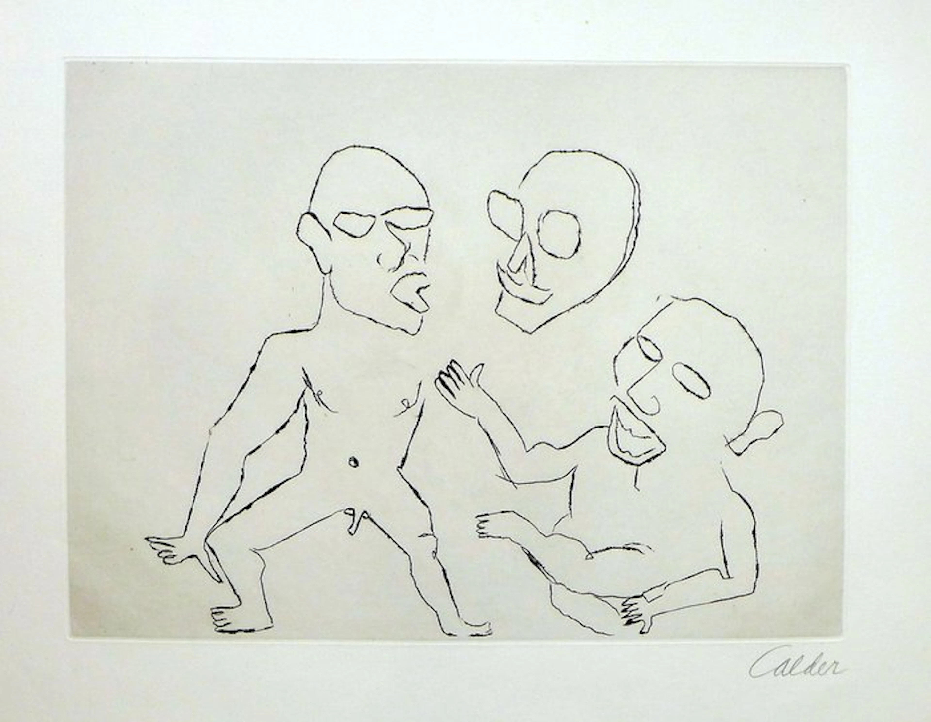 Alexander Calder (1898-1976) - Santa Claus