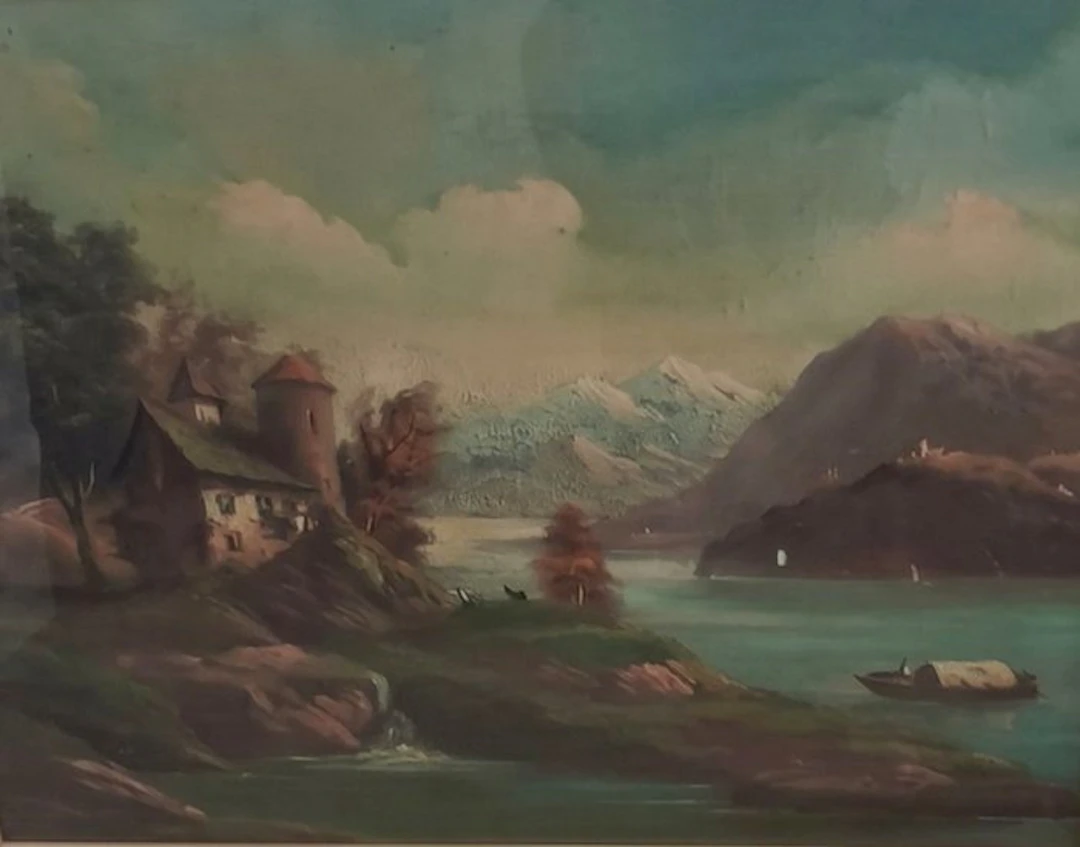 European school (XX) - Paesaggio
