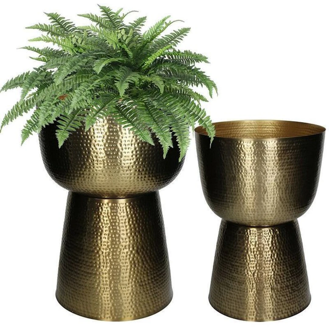 Flower pot - Metal, Iron