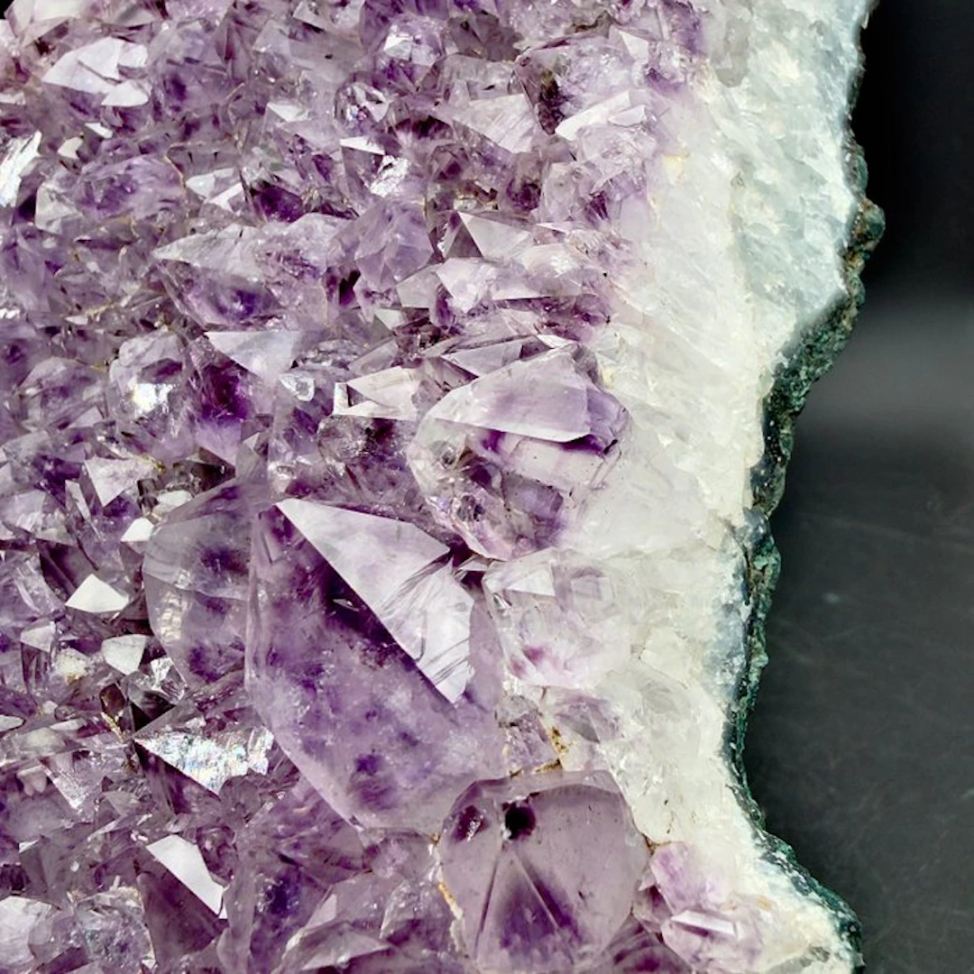 Amethyst quartz Rough - Height: 20 cm - Width: 15 cm- 1863 g - (1)