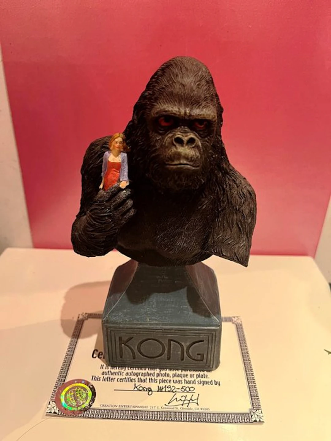 King Kong - Creation Entertainment Busto numerado 132/500 certificado