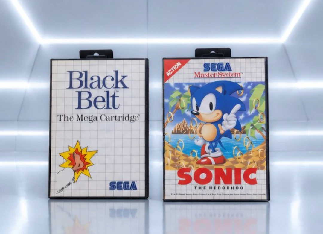 Sega - Sega Master System – Black Belt & Sonic The...