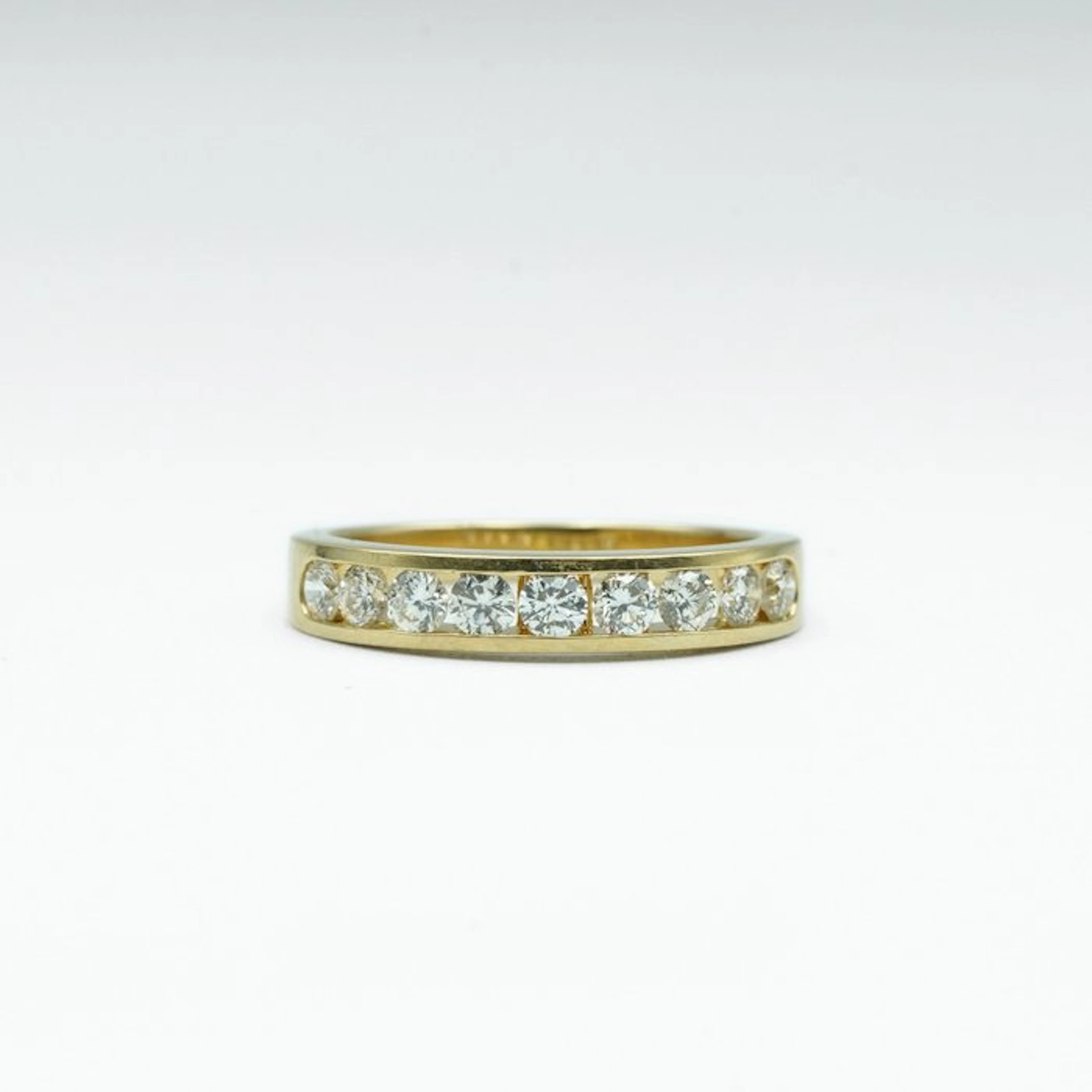 Ring - 14 kt. Yellow gold - Diamond