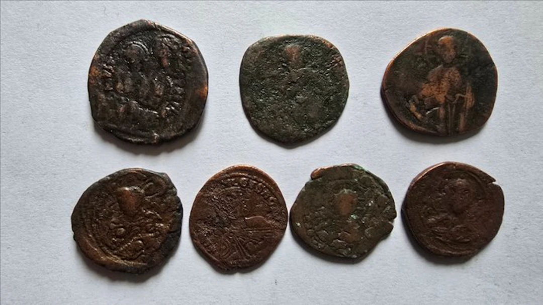Byzantine Empire Lot van 7 Æ Münzen (No reserve price)
