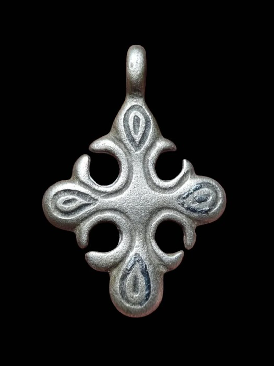Medieval, Crusaders Era Silver Stunning Cross Pendant
