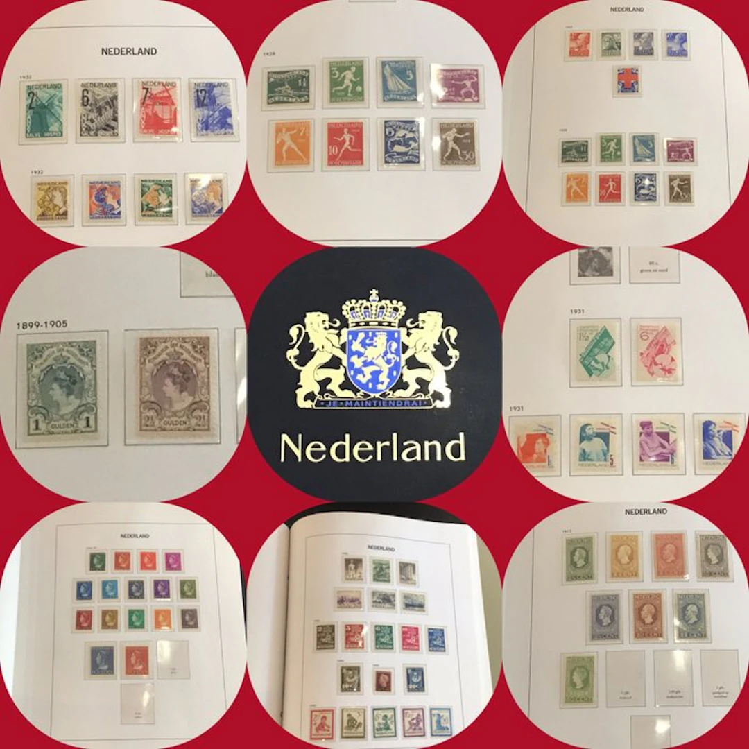 Netherlands 1869/1990 - Nearly complete collection of Dutch postage stamps