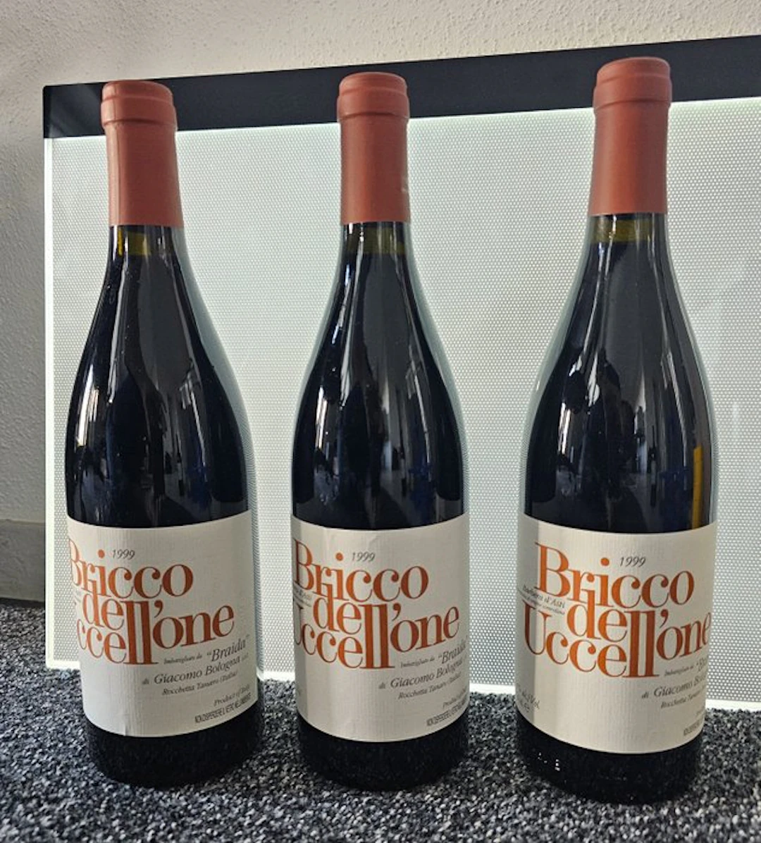1999 Braida Bricco dell'Uccellone - Piedmont - 3 Bottle (0.75L)