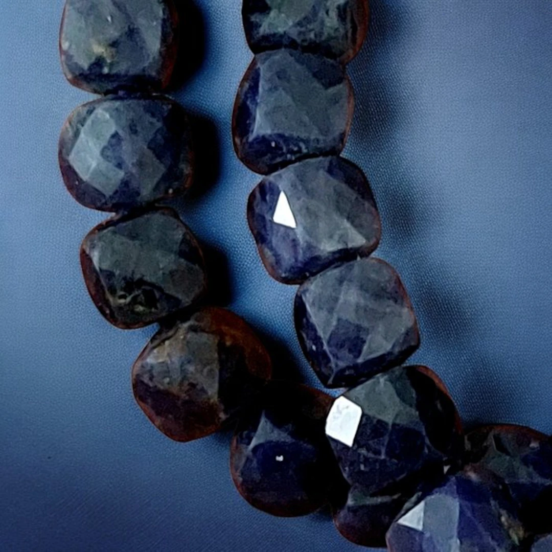 Midnight blue sapphire