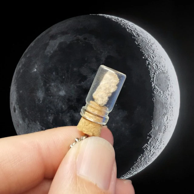A piece of the moon in your hands