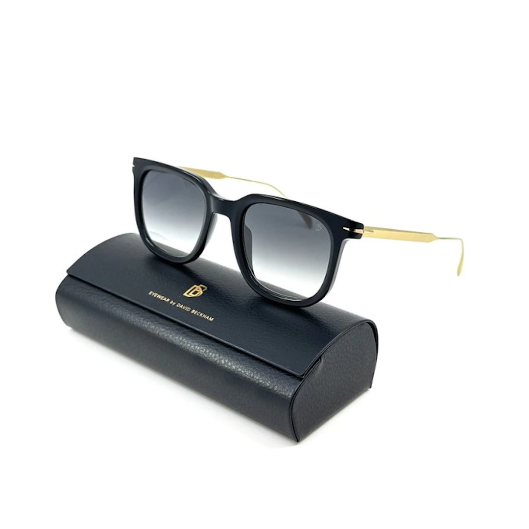 Other brand - David Beckham - *NEW* - Gold Metal - Grey Lenses - Sunglasses