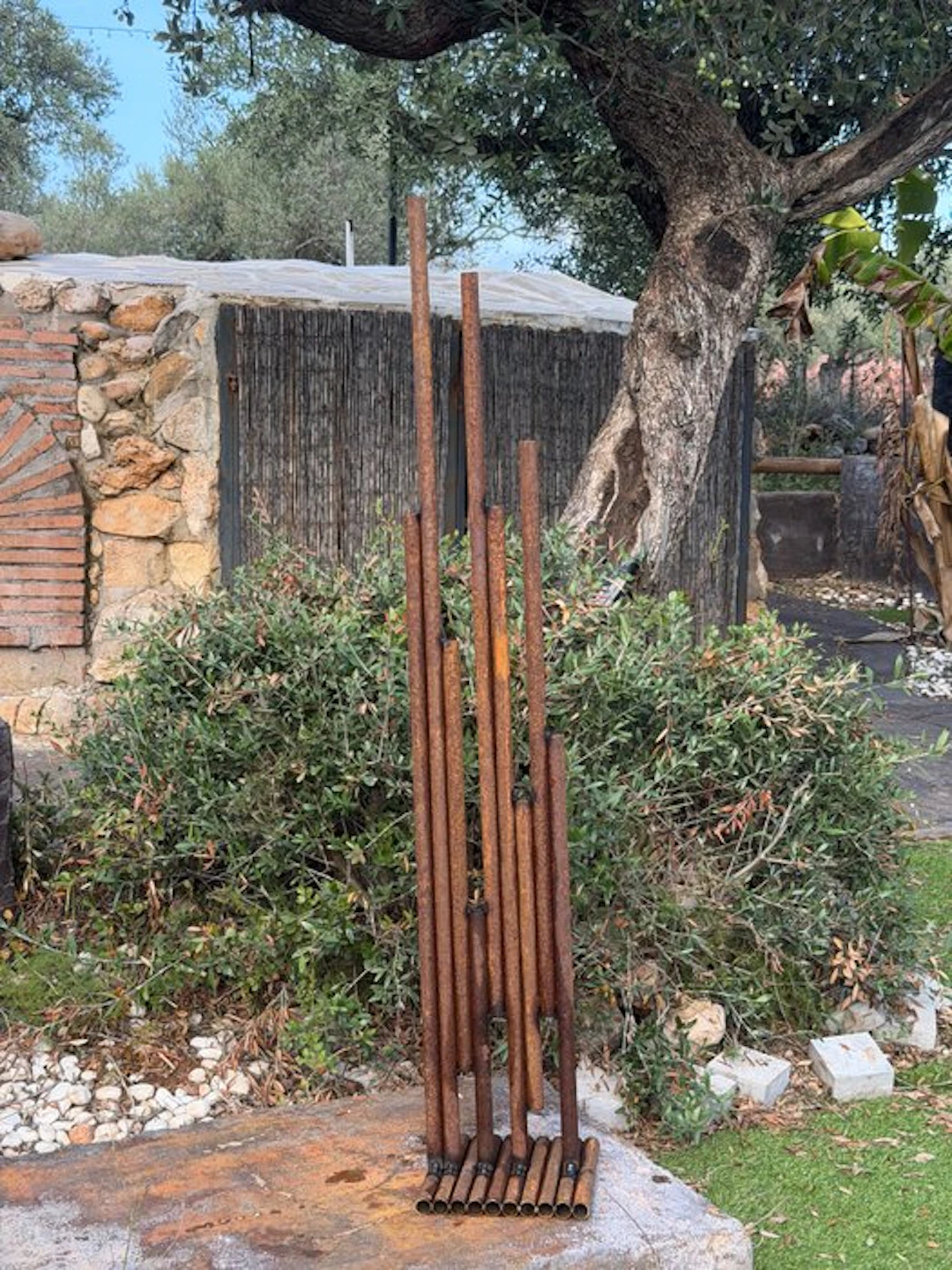 Ana Lucia B.M - Sculpture Corten - XL - No Reserve