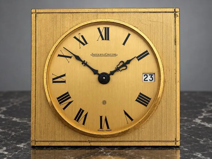 Table clock - Jaeger-LeCoultre - Steel - 1960-1970 - Jaeger-LeCoultre.