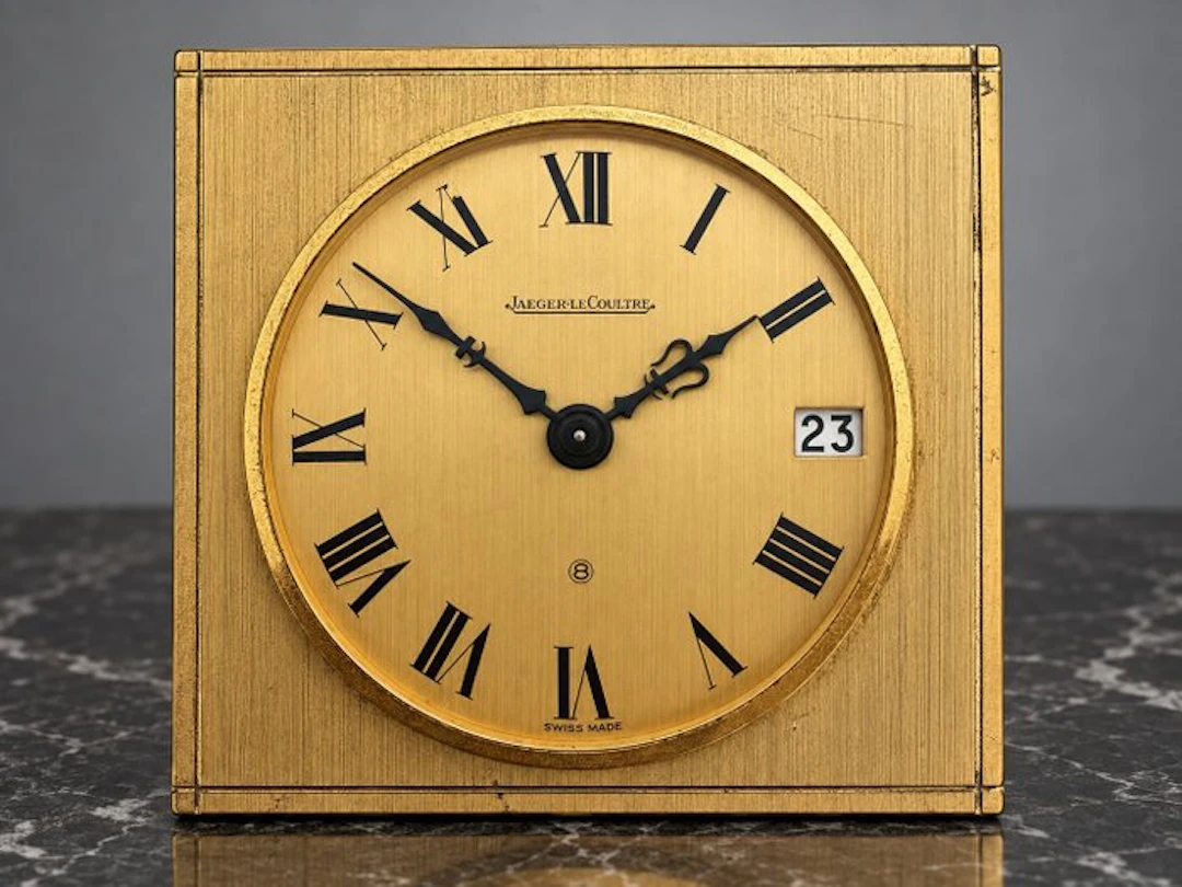 Table clock - Jaeger-LeCoultre - Steel - 1960-1970 - Jaeger-LeCoultre.