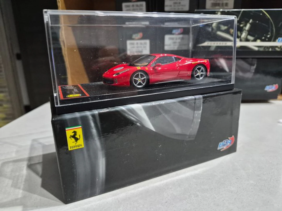 BBR 1:43 - Model coupé - Ferrari 458 Italia Clienti 2009 - BBRC022CLI