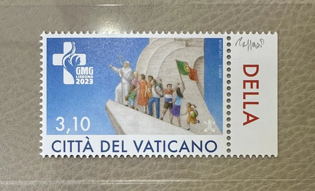 Vatican City 2023 - World Youth Day Lisbon stamp €3.10