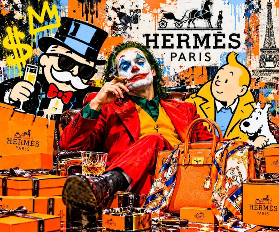 Joker - " Luxury Madness " con stile artistico Alex Monopoly - 1/7 - Artbox