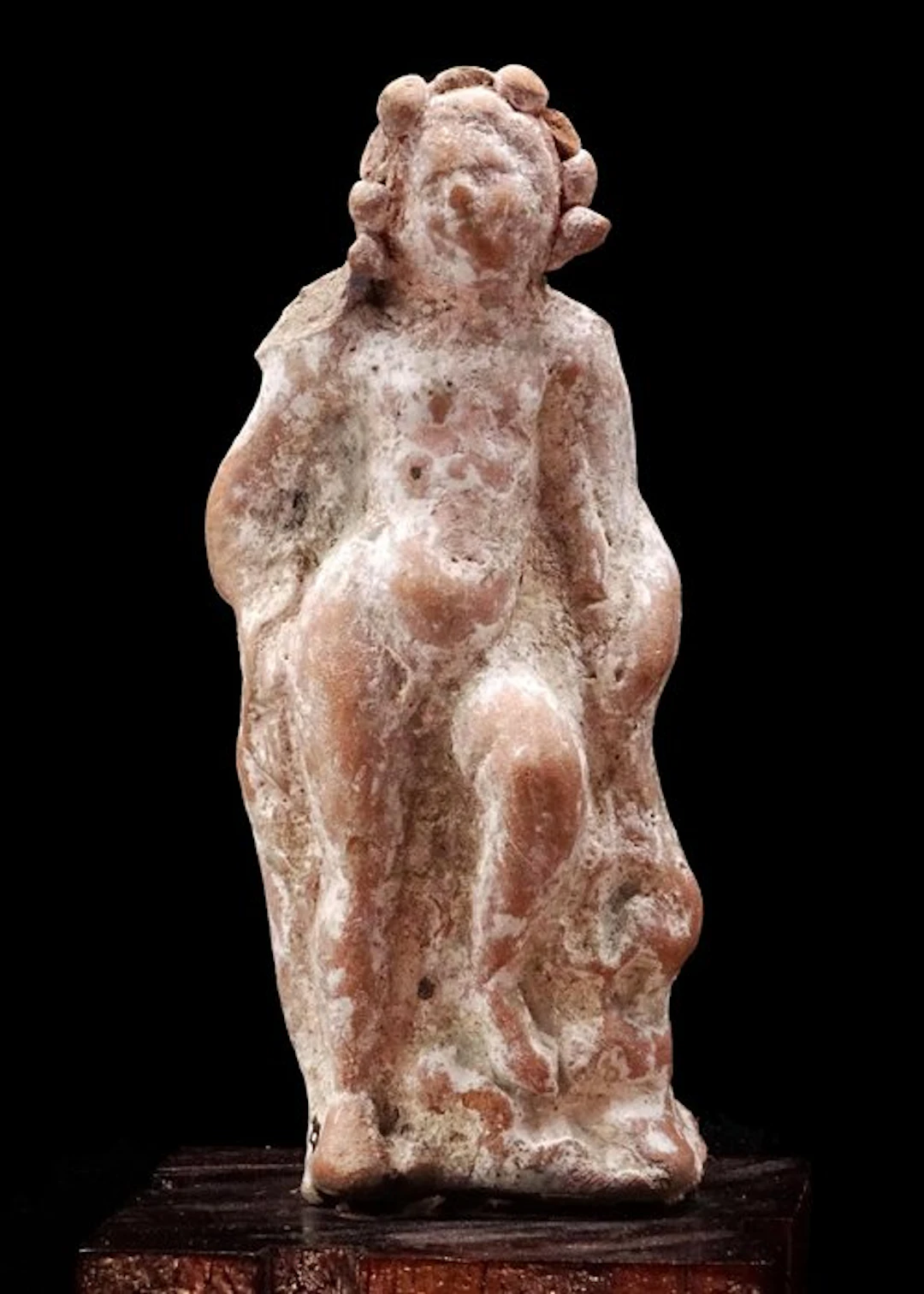 Ancient Greek - Canosa statuette - Rare - young ephebe - 4th / 3rd century BCE