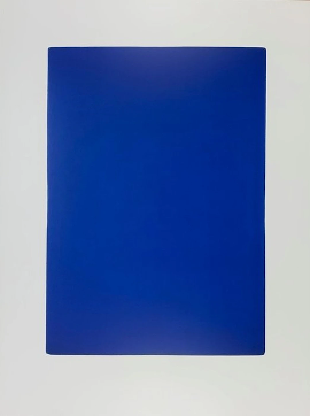 Yves Klein (1928-1962), fter - Monochrom bleu blue, California, IKB 73