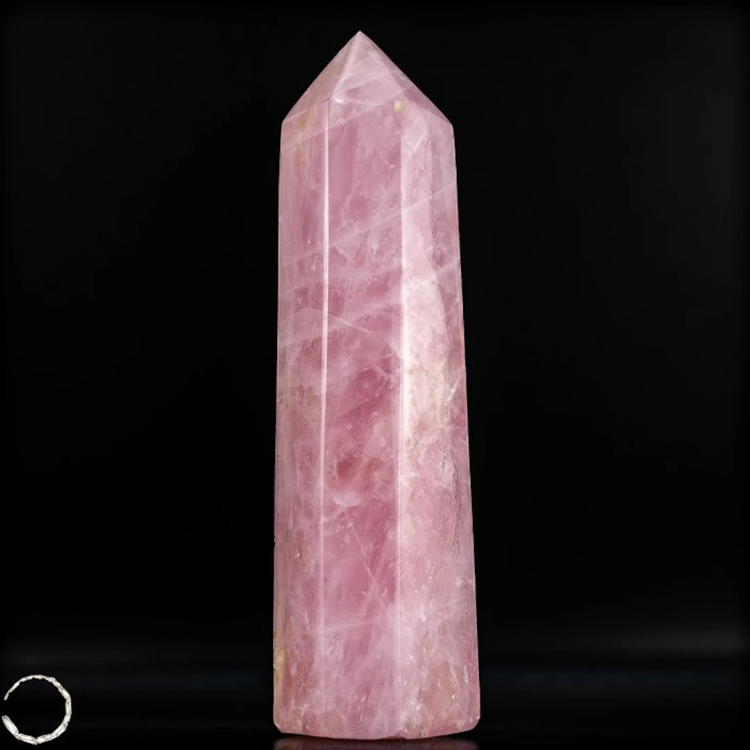 Beautiful rose quartz obelisk – Symbol of love and harmony- 2351.99 g