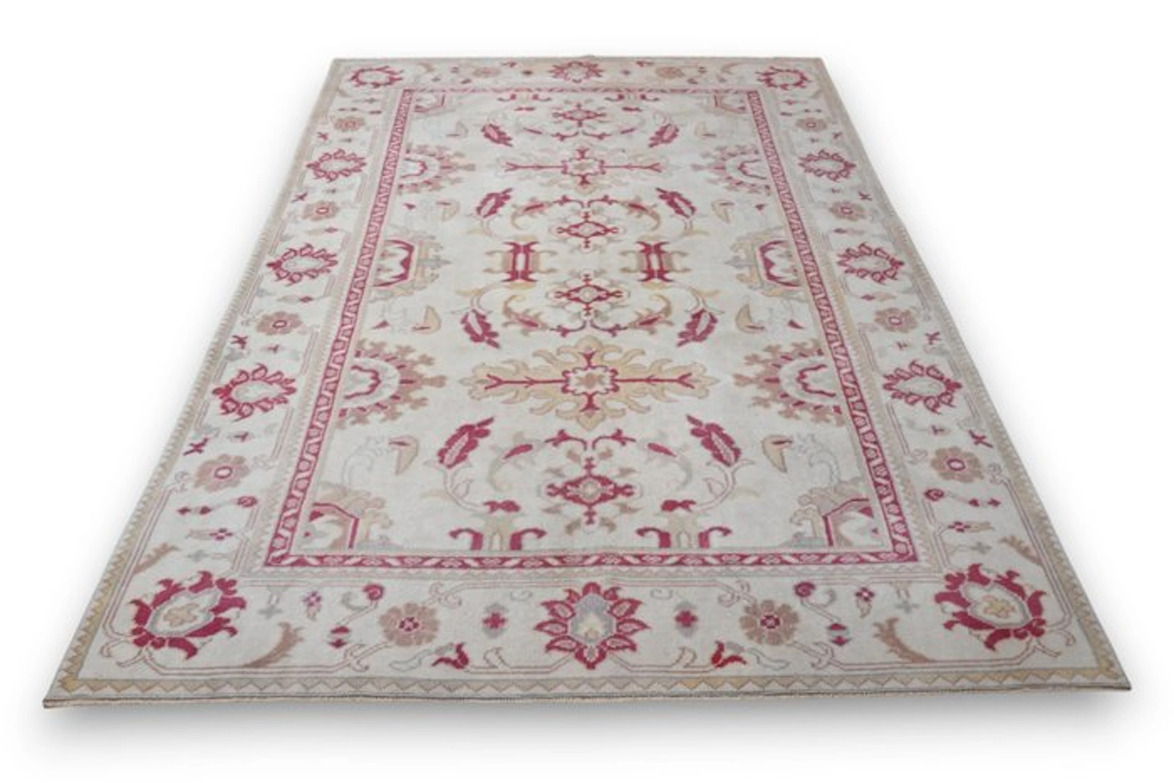 Light Usak - Rug - 205 cm - 145 cm - with certificate