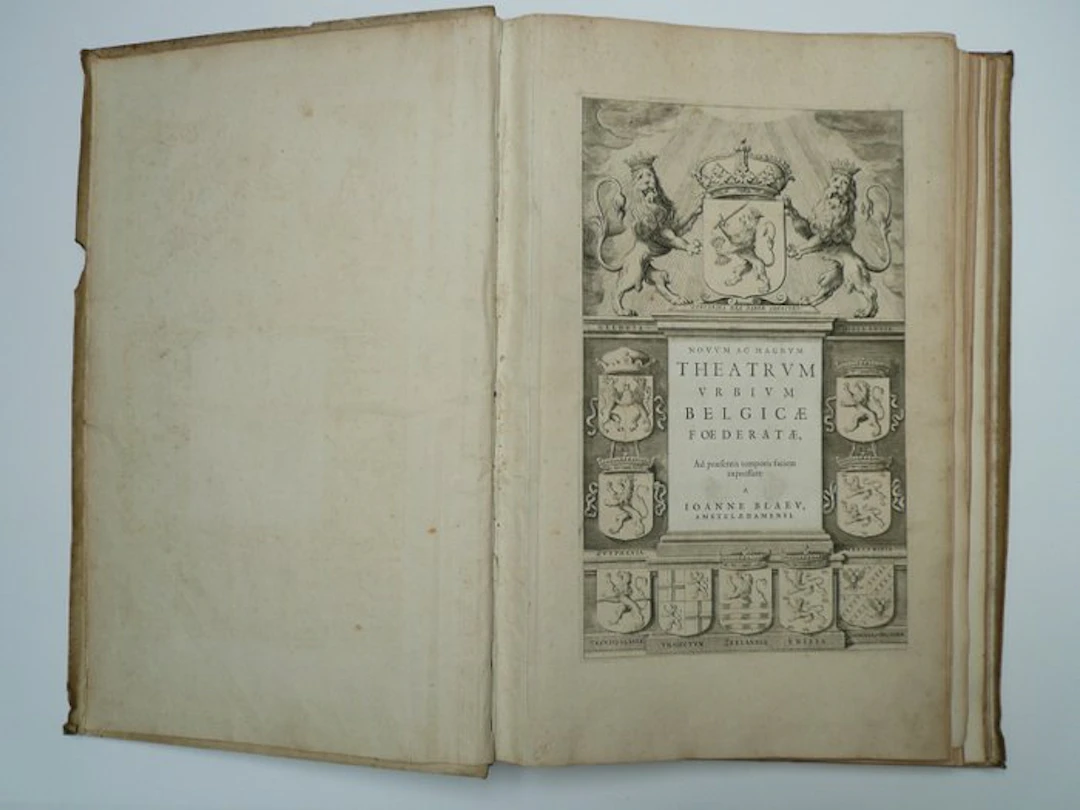 Joannes Blaeu - Theatrum Urbium Belgicae Foederatae - 1649