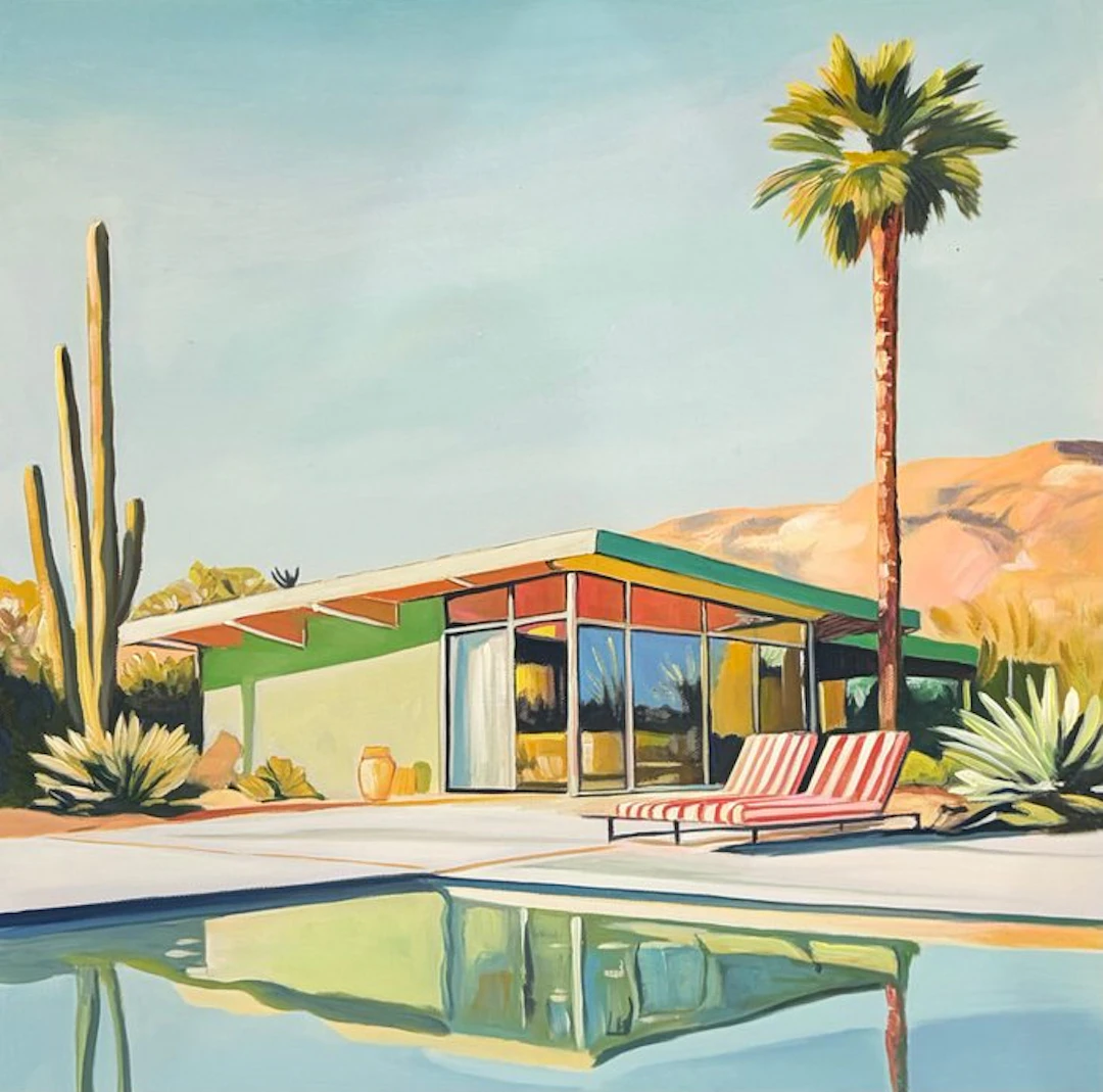 Alexy Berthelot - open Vegas pool spring