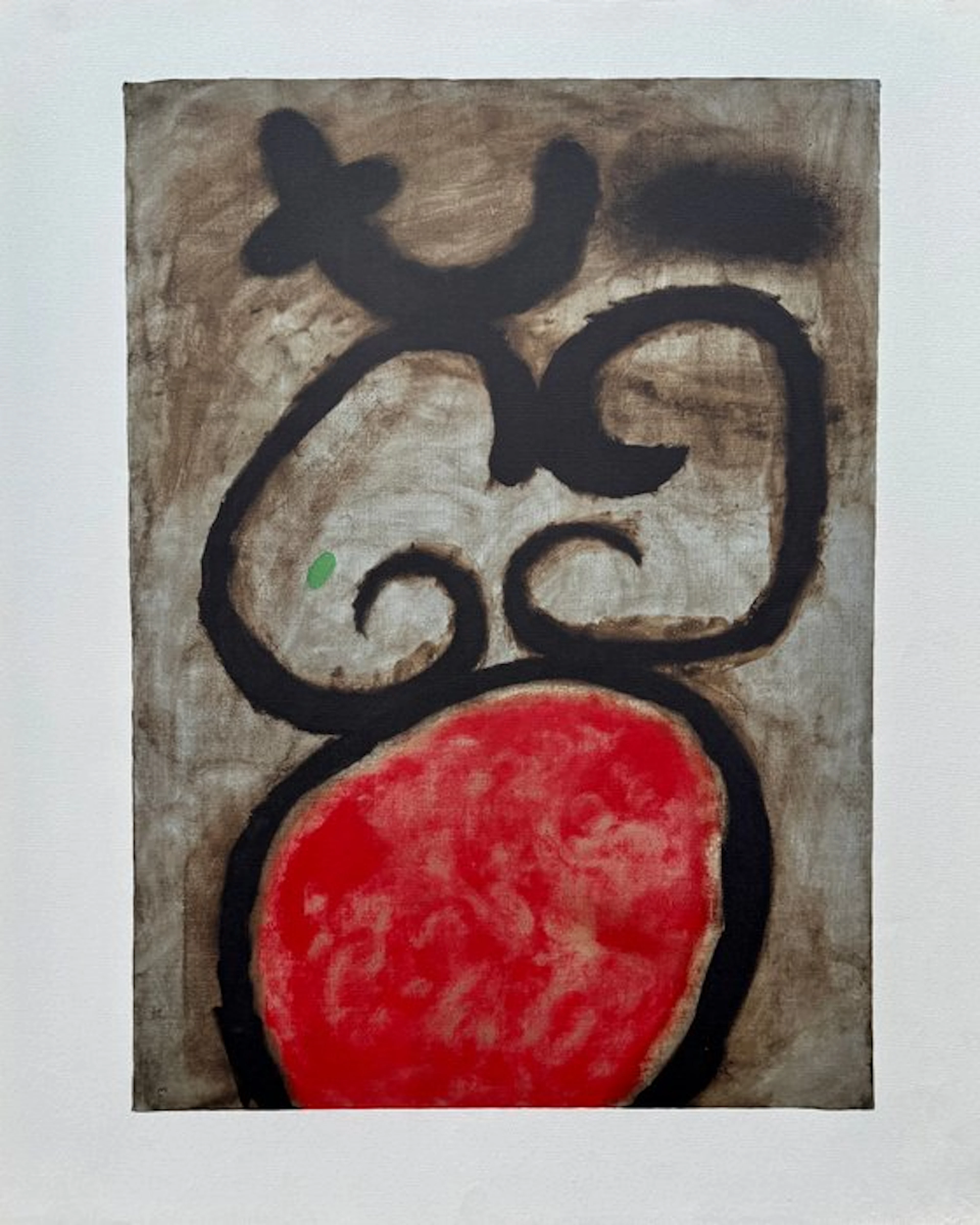 Joan Miro (1893-1983) - Femme abstraite