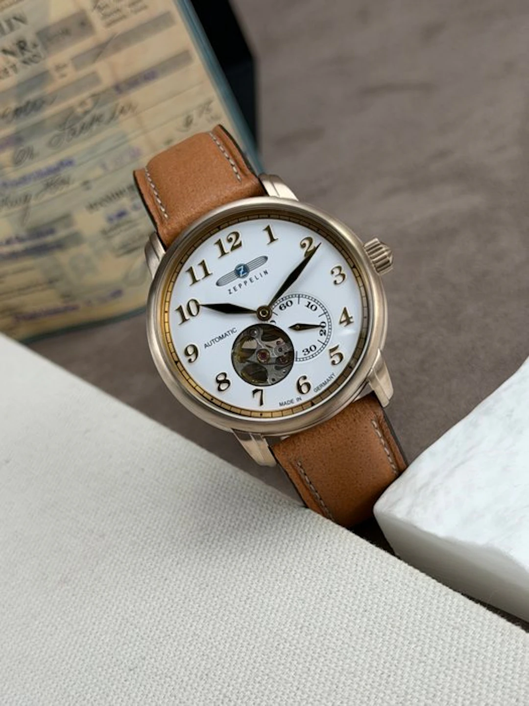 Zeppelin - Graf Zeppelin Open Heart Automatic - 7664-1 - Men - 2020-2025