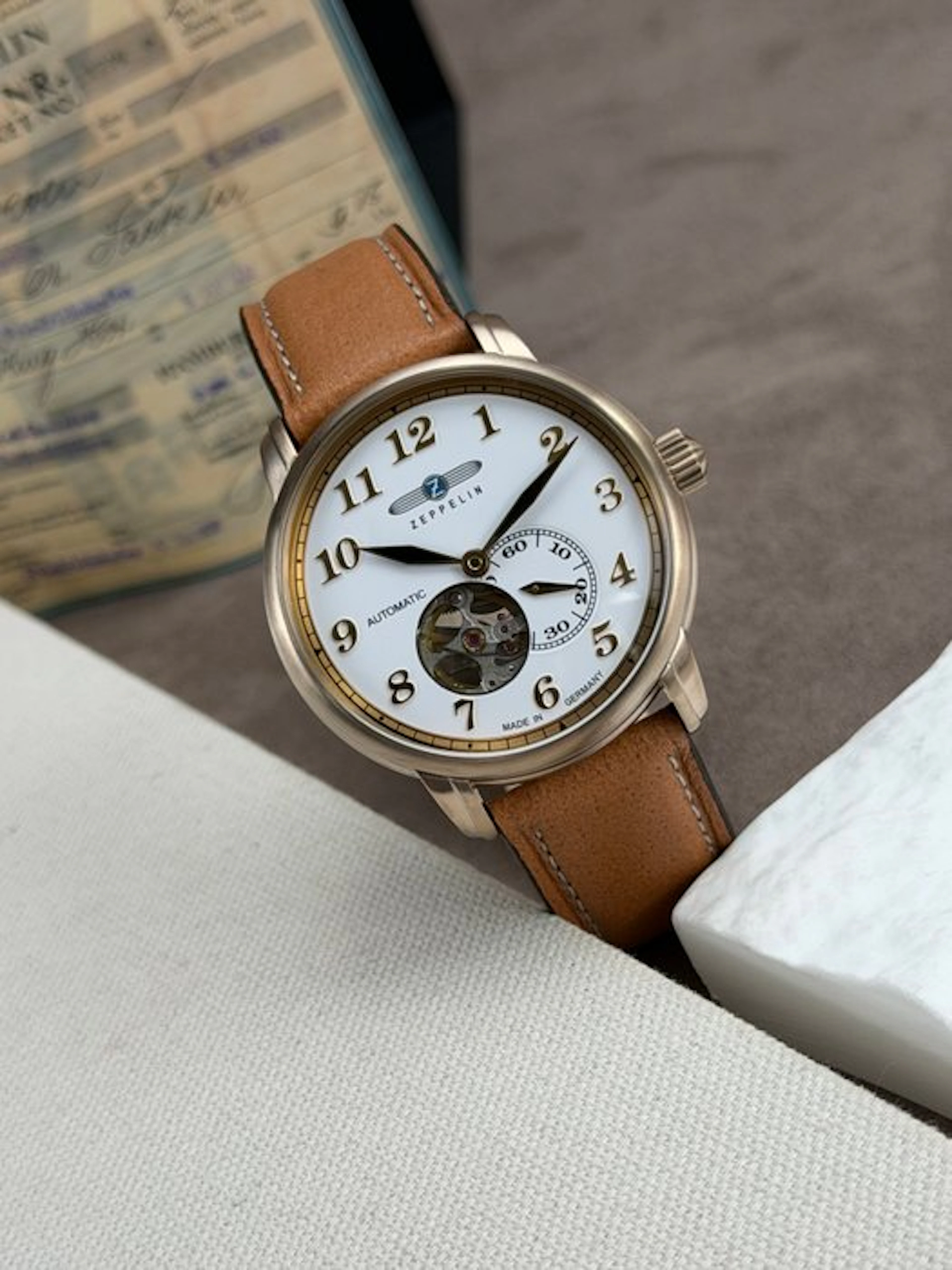 Zeppelin - Graf Zeppelin Open Heart Automatic - 7664-1 - Men - 2020-2025