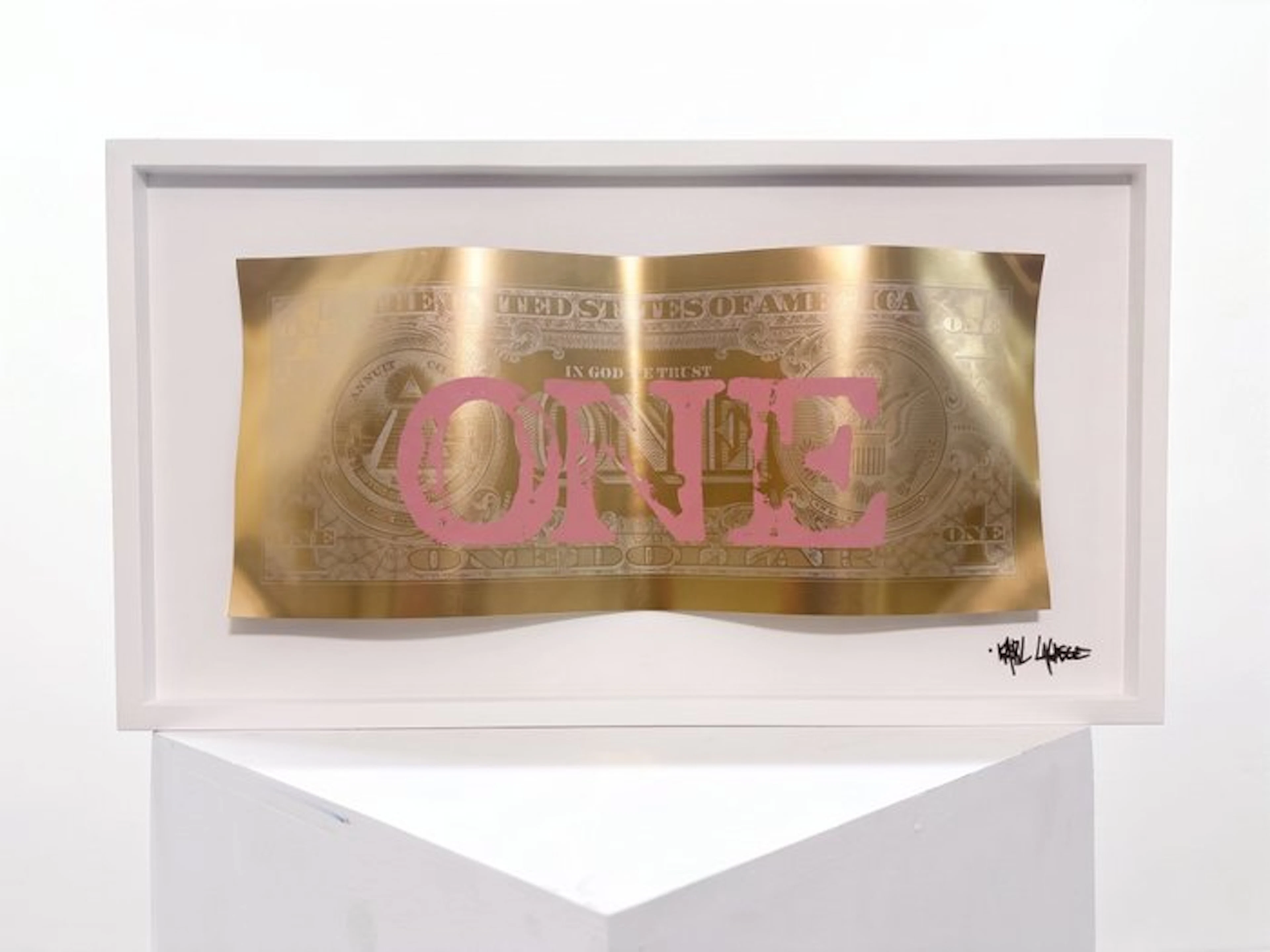 Karl Lagasse - Sculpture Alluminium et Bois NEW *One...