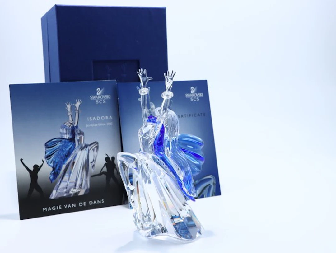 Figure - Swarovski - "Isadora" Magic Of Dance (Boxed + certificate) - Crystal