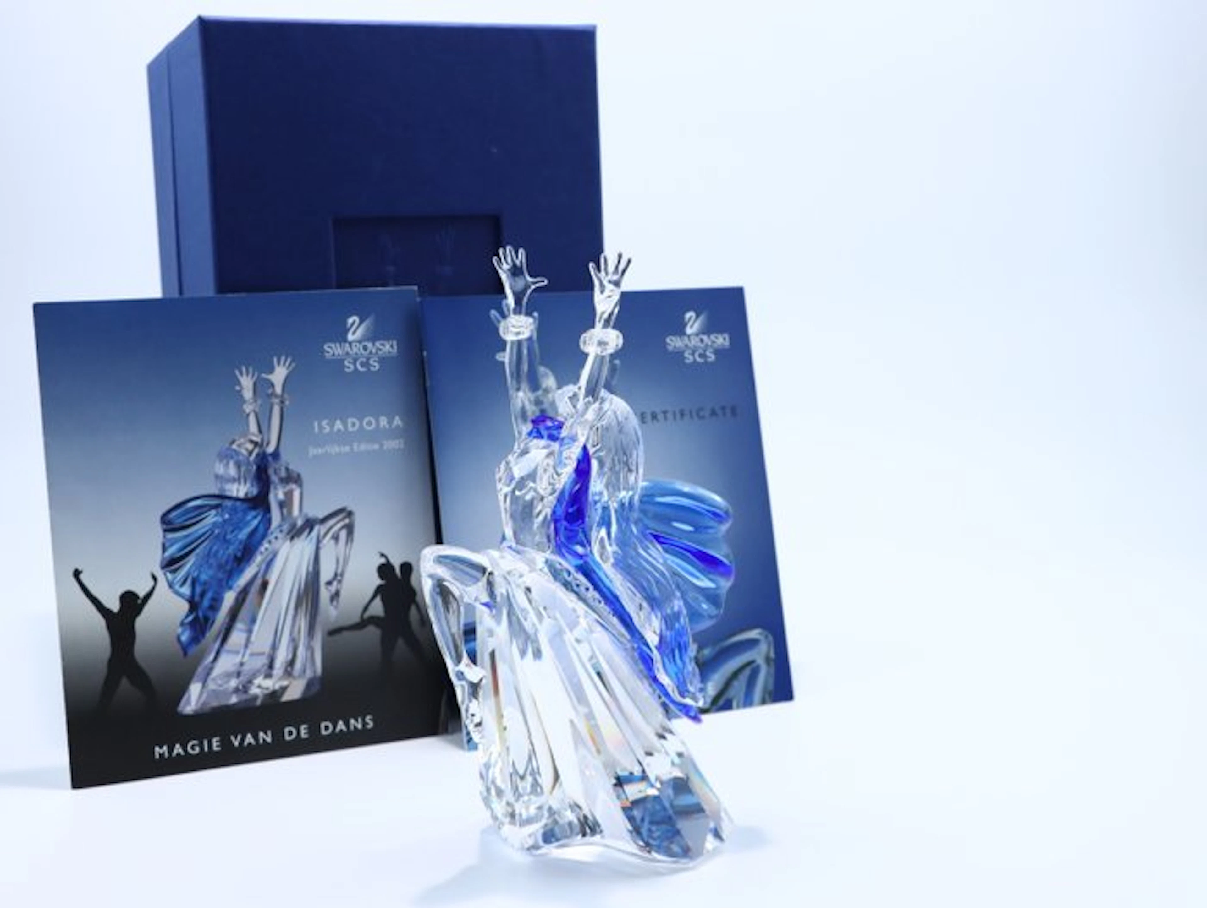 Figure - Swarovski - "Isadora" Magic Of Dance (Boxed + certificate) - Crystal