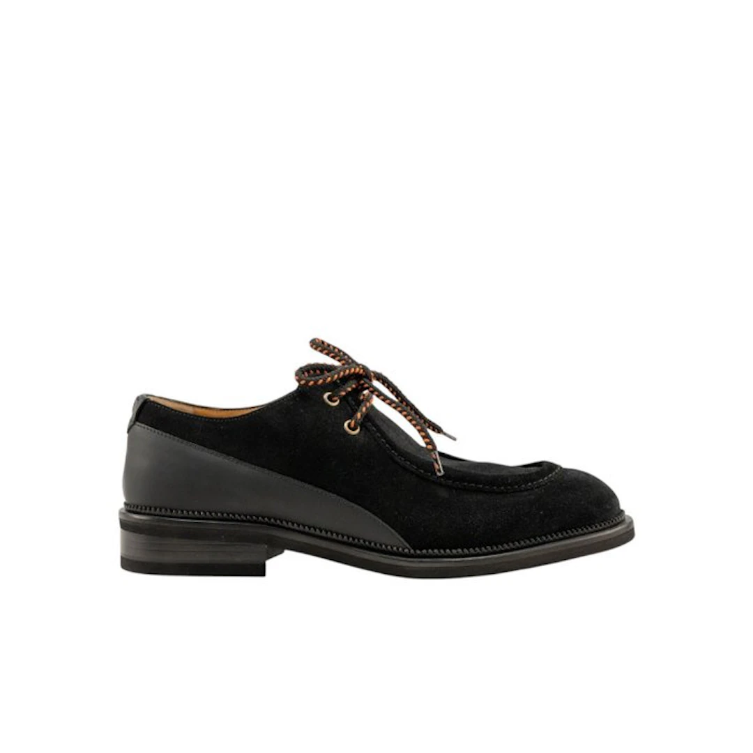 TESTONI - 8 UK - 42 IT - Derby Oiled English Suede Rubber...