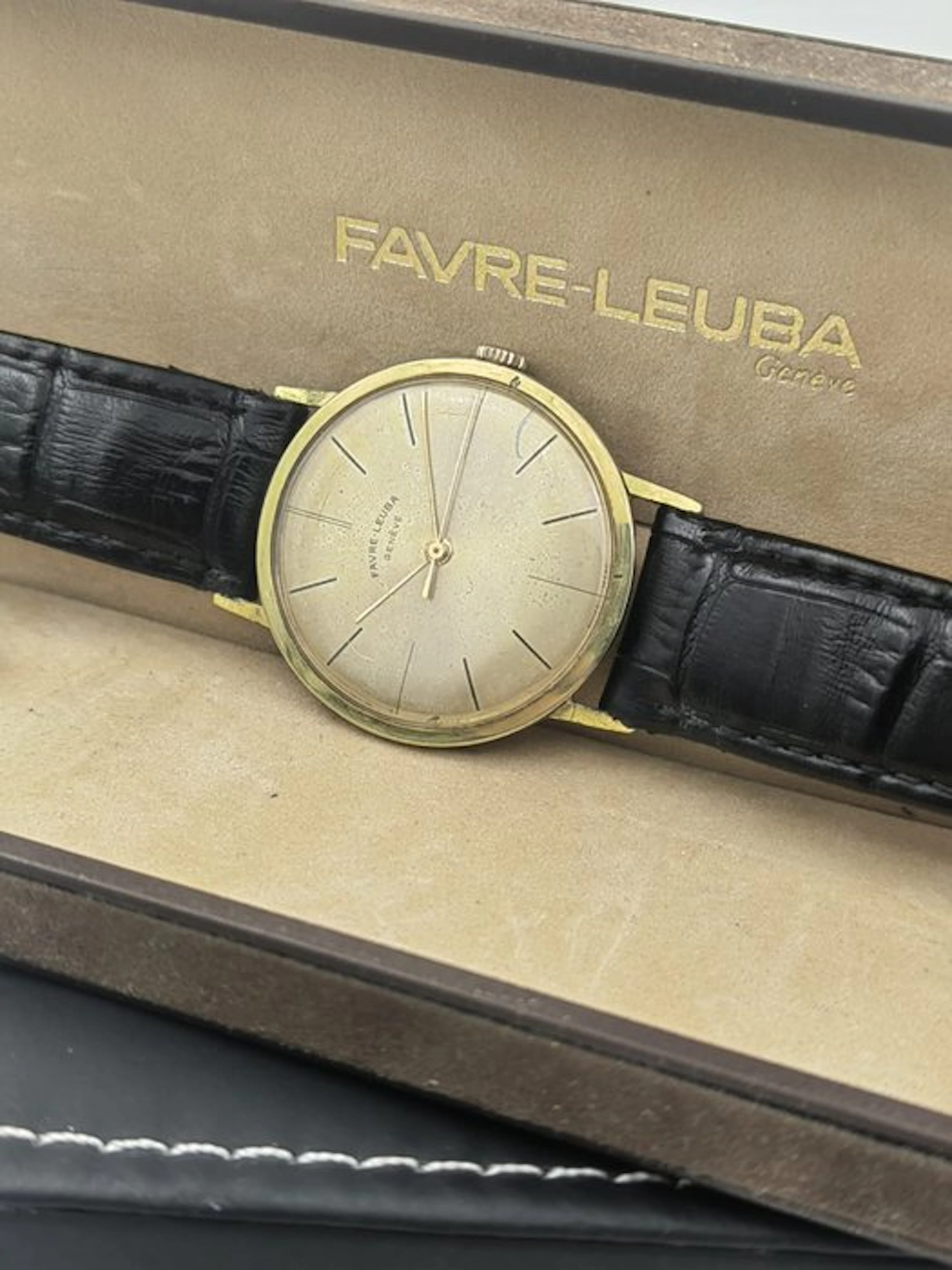 Favre-Leuba - Calatrava Dresswatch - No reserve price - Men - 1960-1969