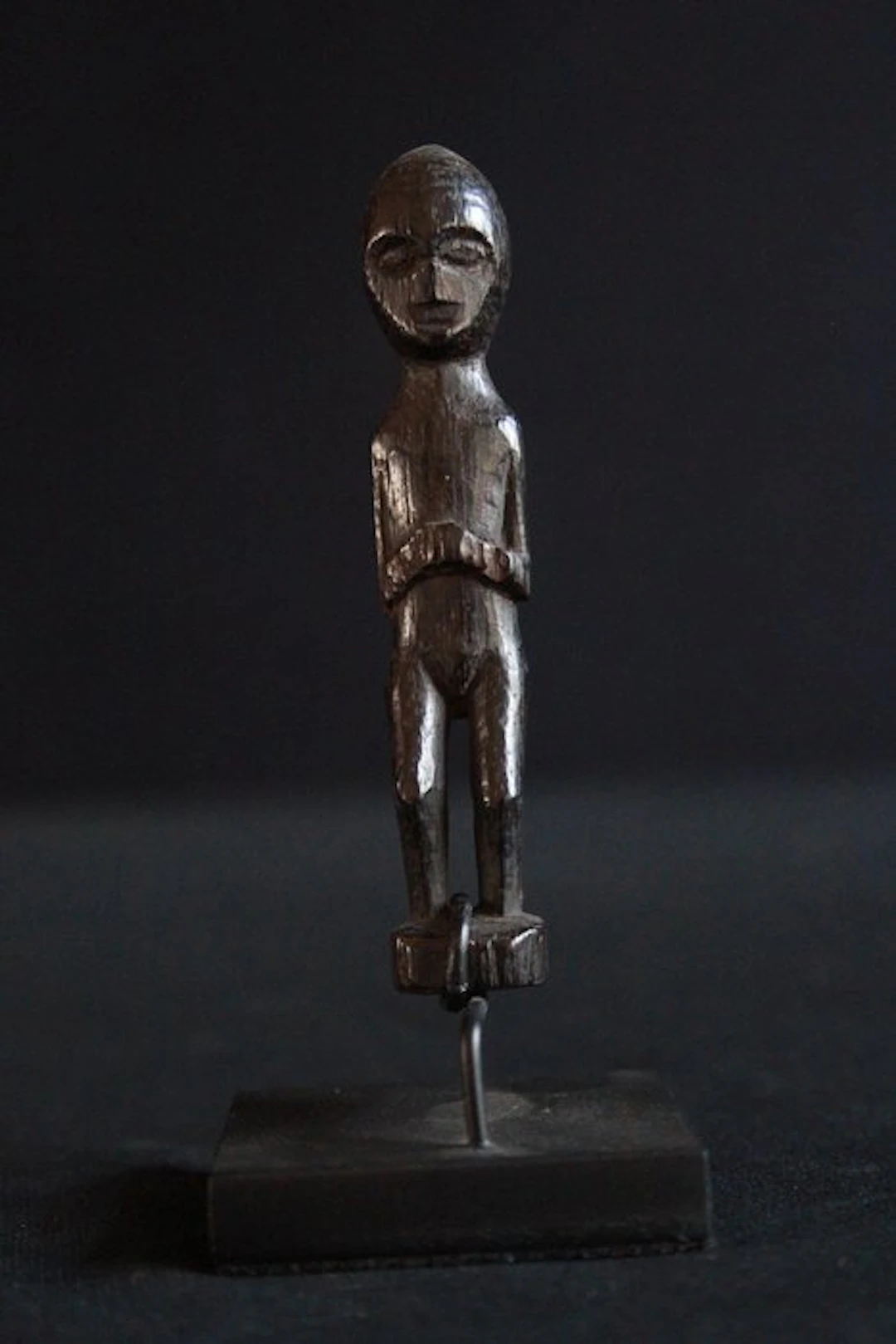Ancient Dayak – lucky charm – amulet figurine from Borneo...