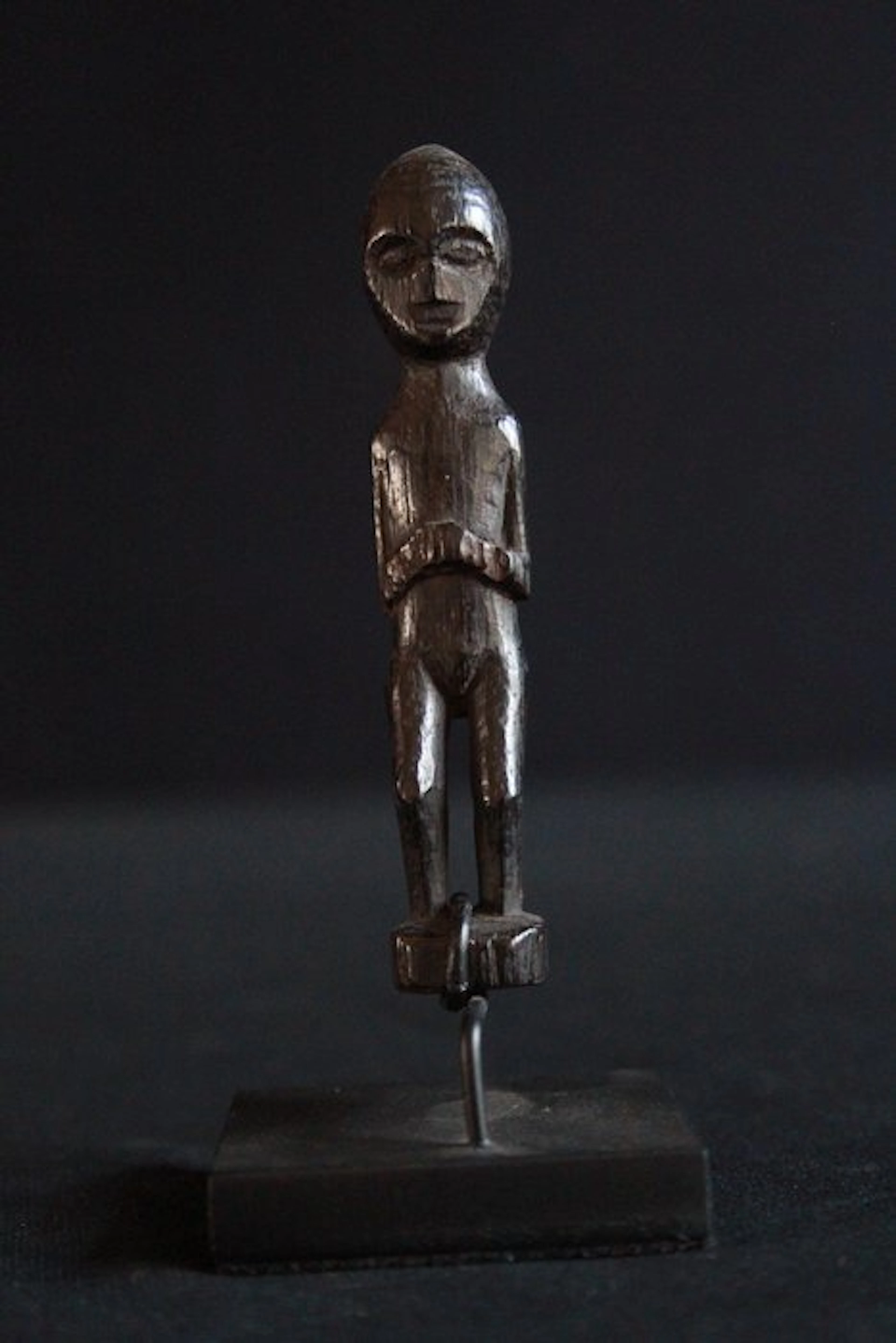 Ancient Dayak – lucky charm – amulet figurine from Borneo...