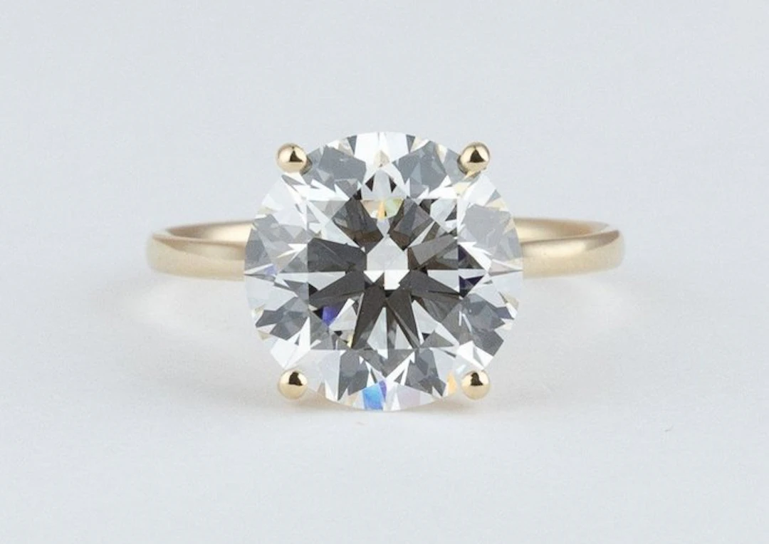 No reserve price - Ring - 14 kt