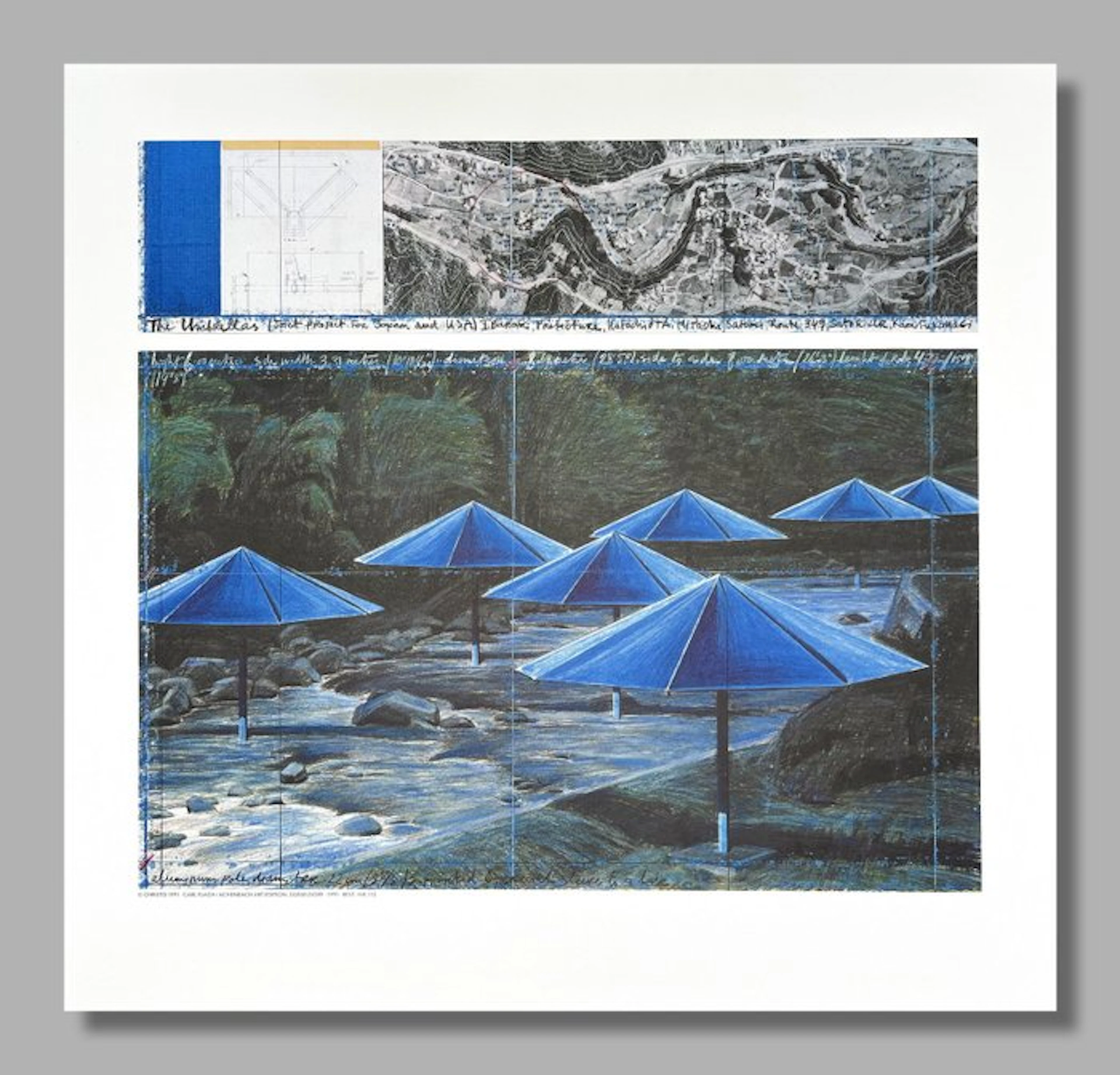 Christo & Jeanne-Claude (1935-2020) - The Umbrellas Japan-USA