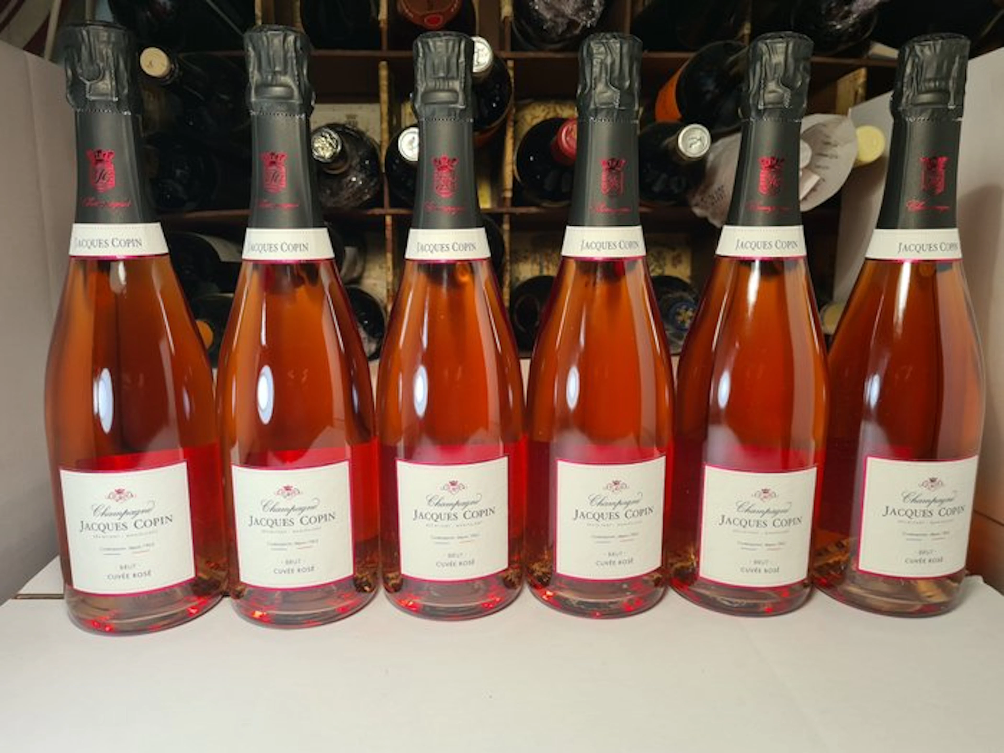 Jacques Copin - Champagne Rosé - 8 Bottles (0.75L)
