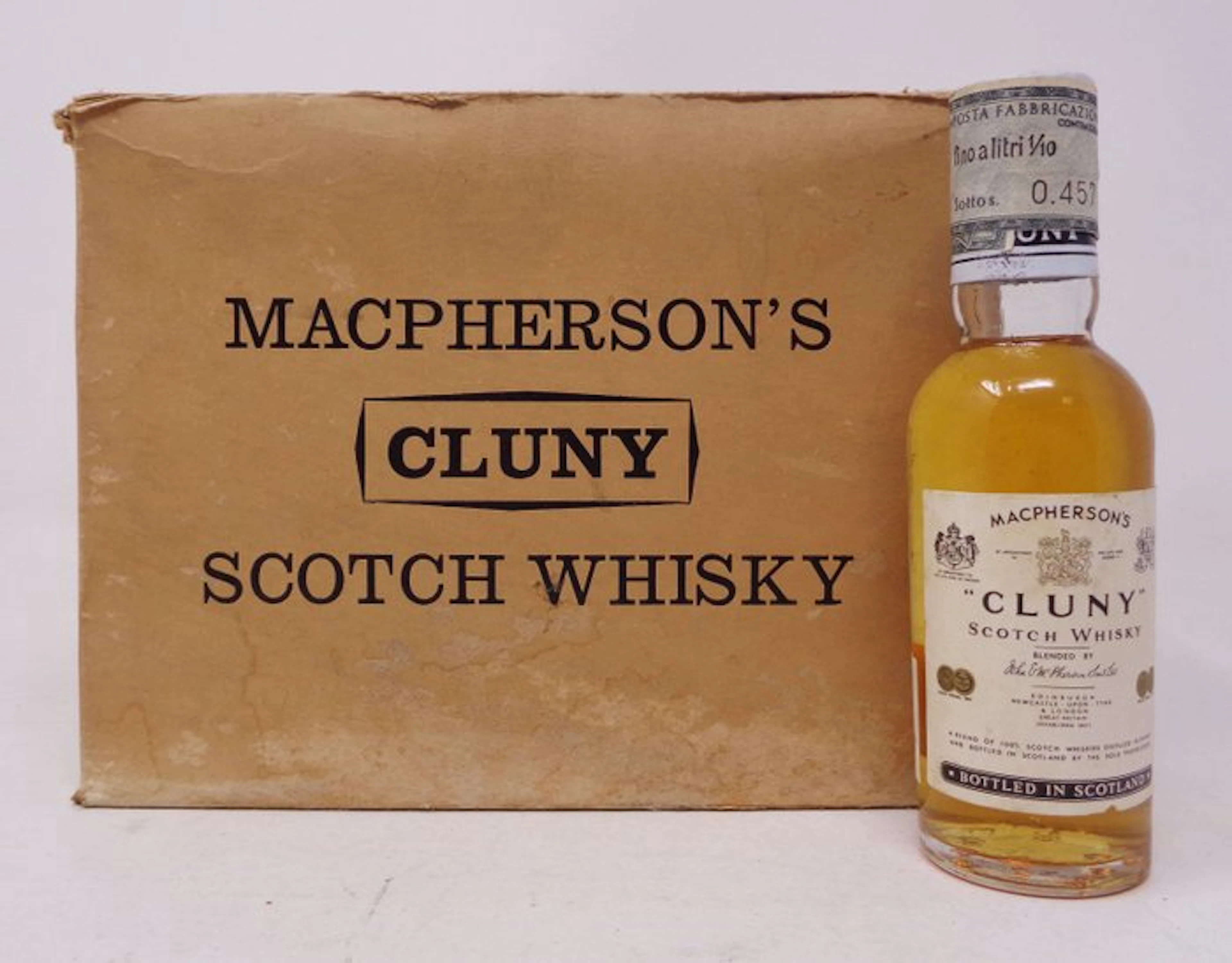 Cluny - Miniature - b. 1970s - 4.7cl - 12 bottles