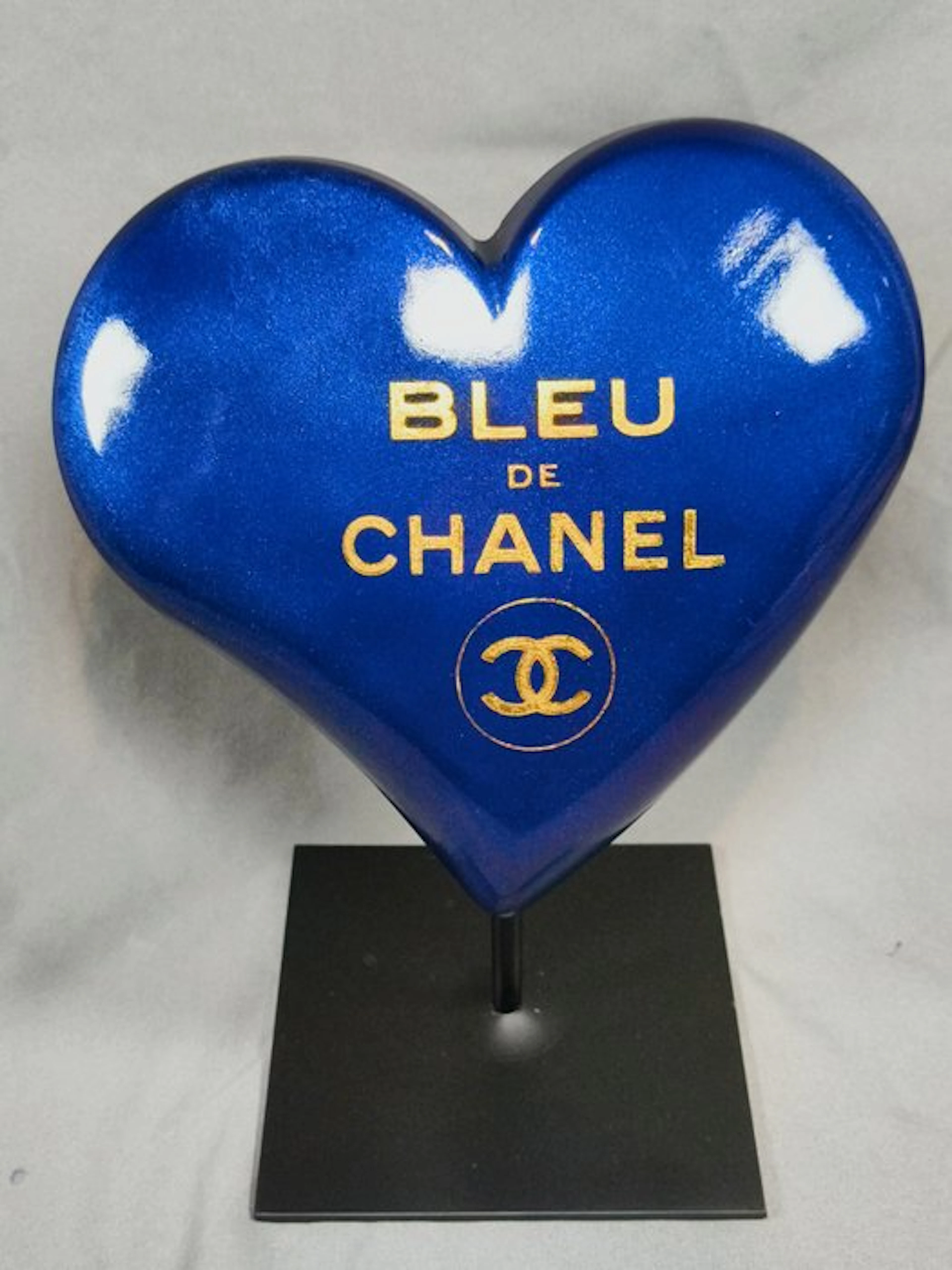 XTC Artist - Coeur bleu de chanel gold 24k