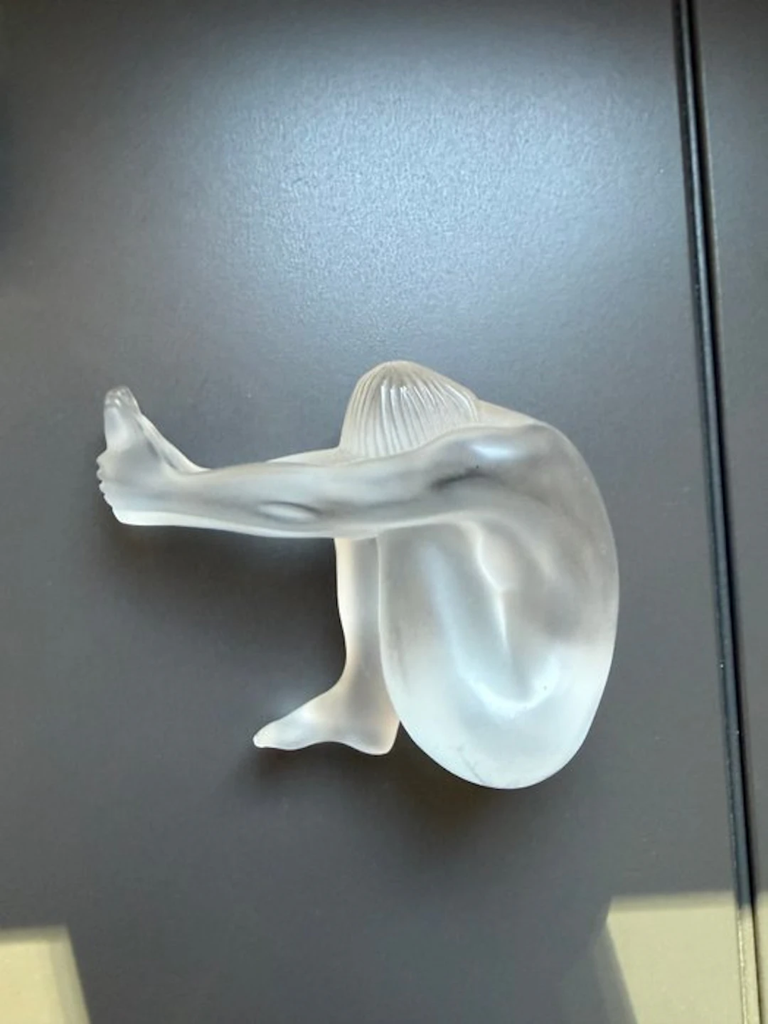 Lalique - René Lalique - Sculpture, Nu tentation - 7.2 cm - Crystal