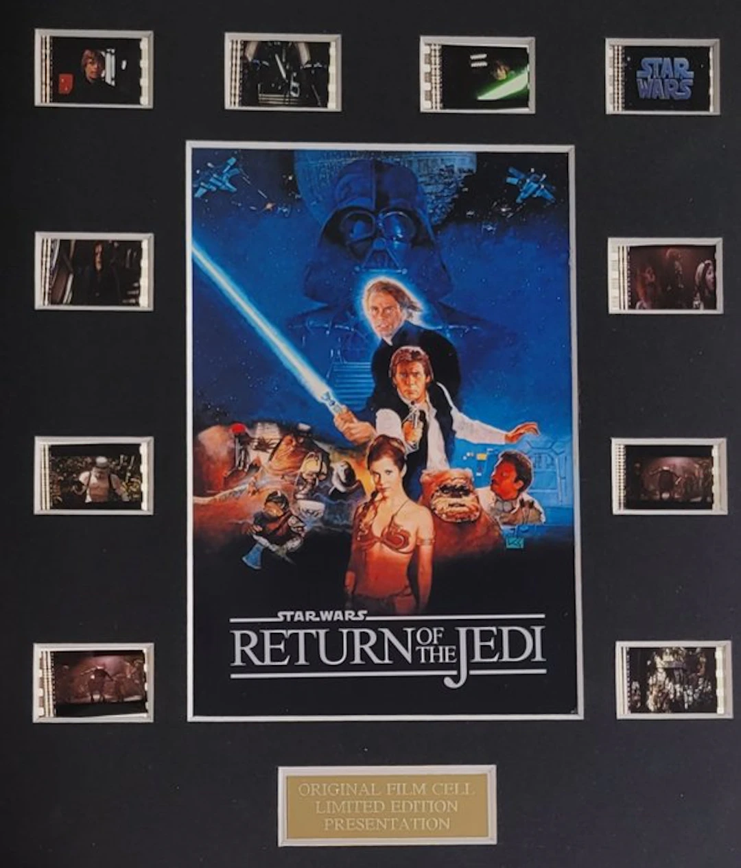 Star Wars Episode VI: Return of the Jedi - Framed Film Cell Display