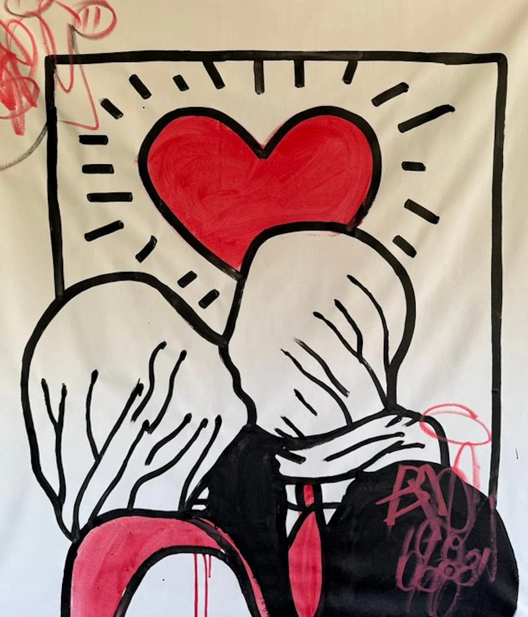 Freda People - Magritte X Haring XXL
