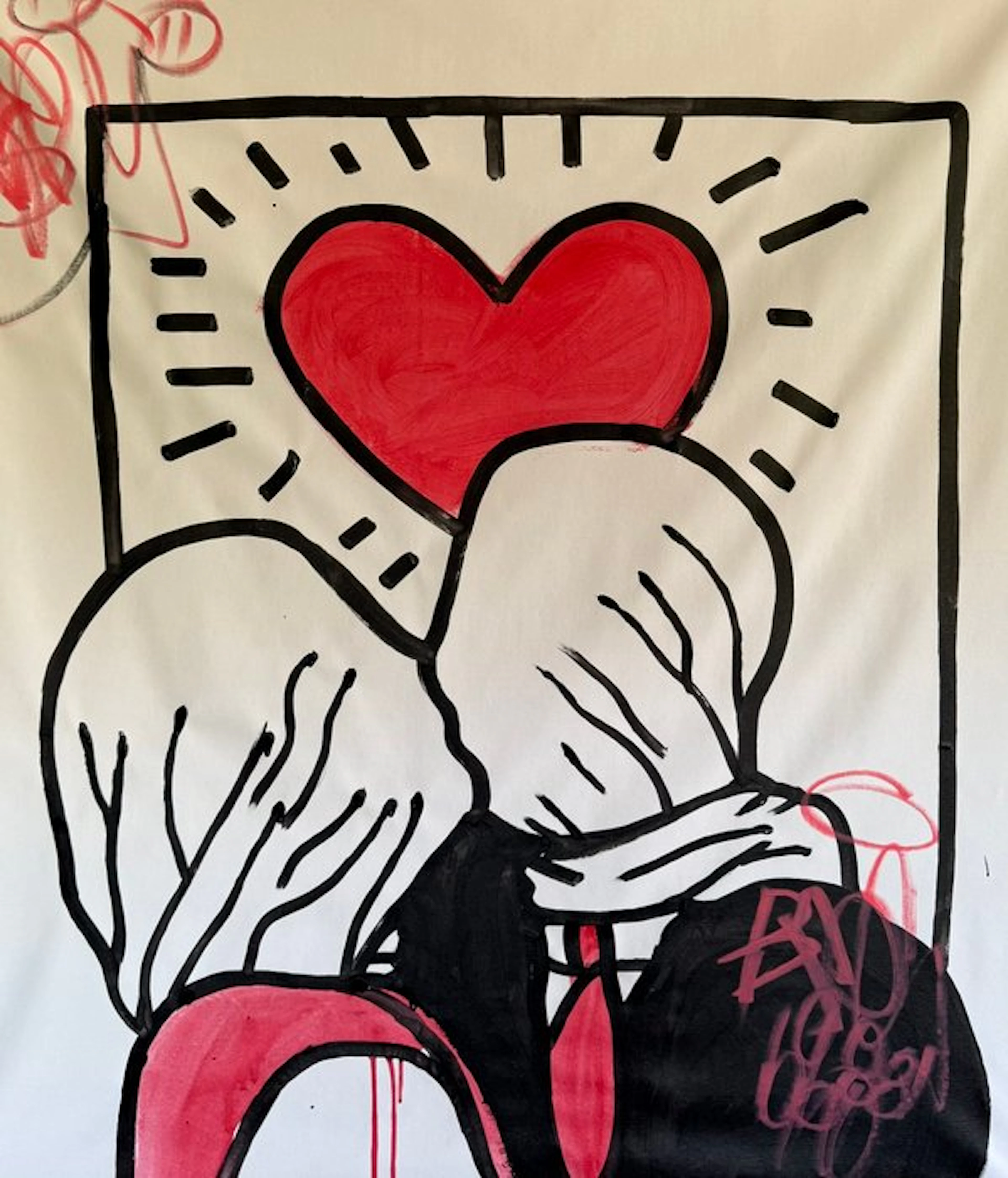 Freda People - Magritte X Haring XXL