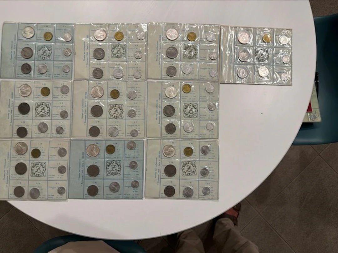 Italy. 1968, 10 x Mint Set La Zecca Rome, Incl. Silver