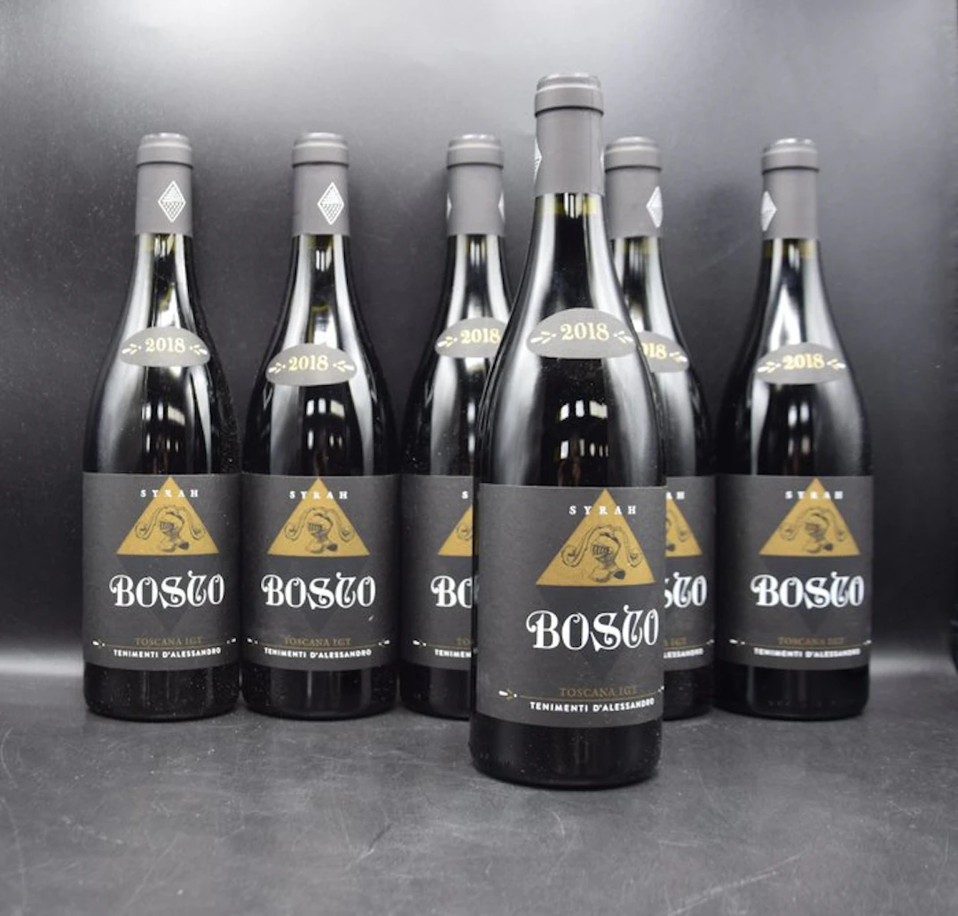 2018 Tenimenti d'Alessandro, “Bosco” - Tuscany IGT - 6 Bottles (0.75L)
