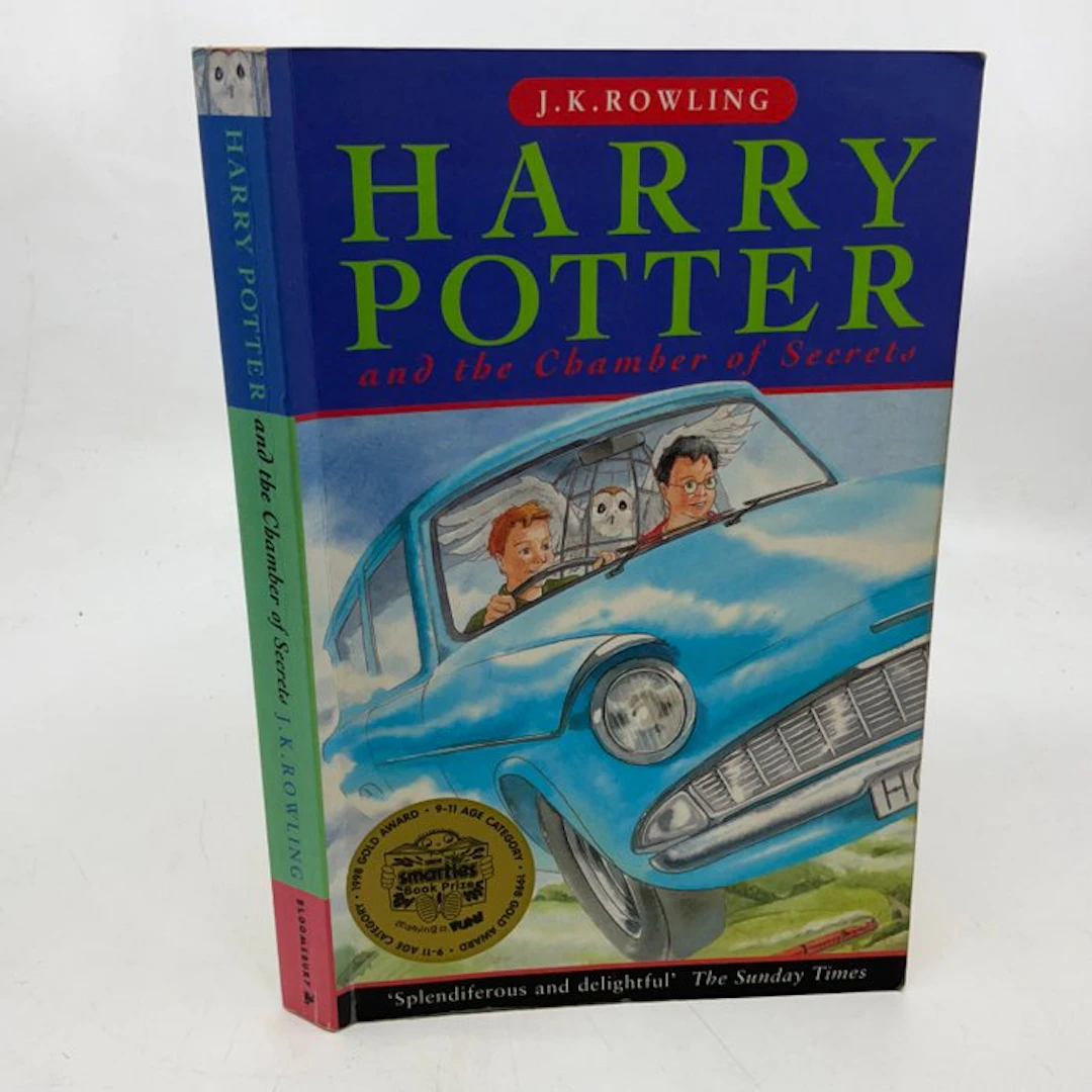 J.K. Rowling - Harry Potter and the Chamber of Secrets (first printing) - 1998