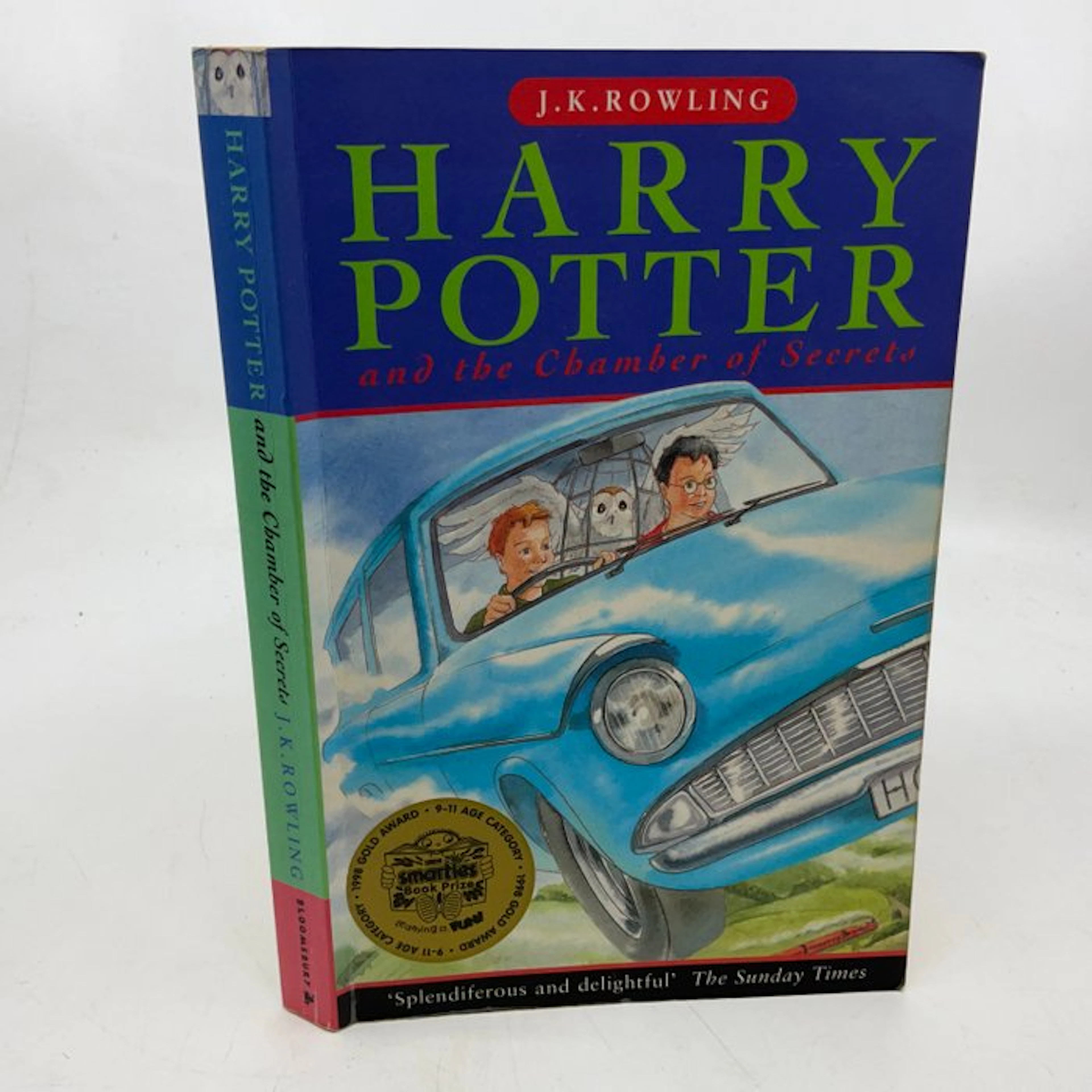 J.K. Rowling - Harry Potter and the Chamber of Secrets (first printing) - 1998